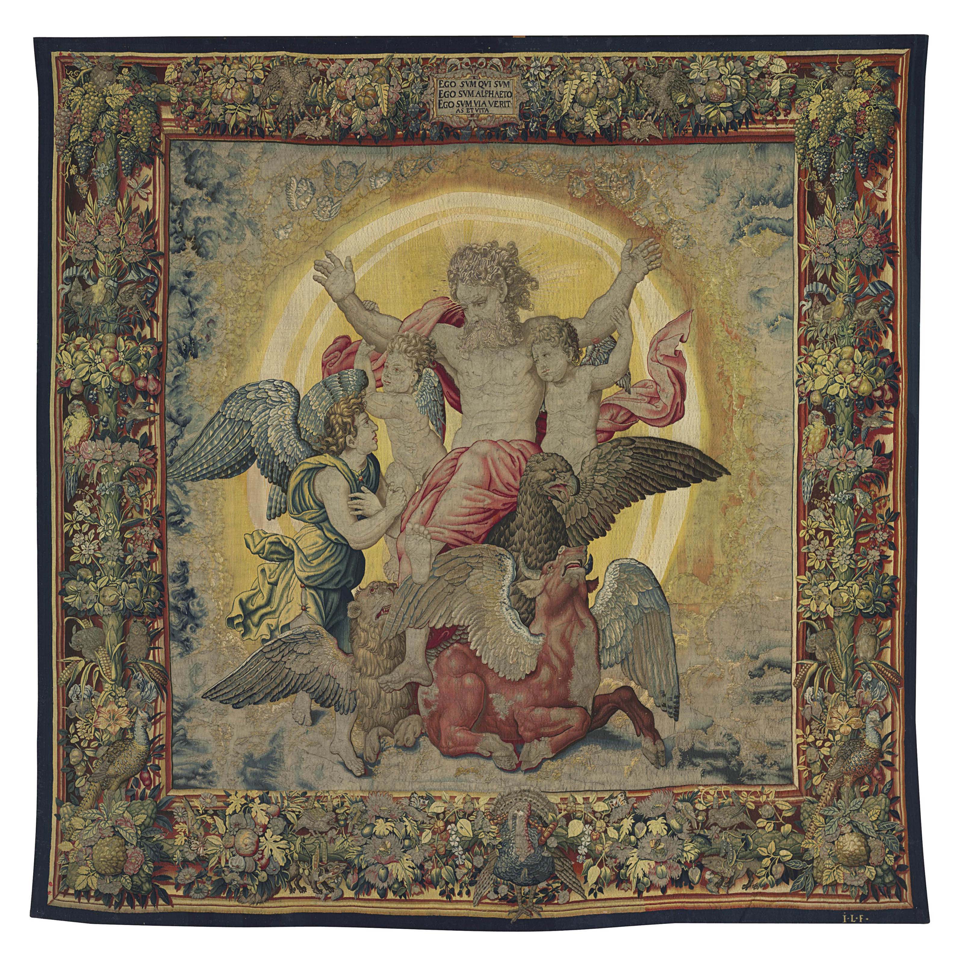 A FRENCH BIBLICAL TAPESTRY , GOBELINS, 16601680, AFTER A DESIGN BY