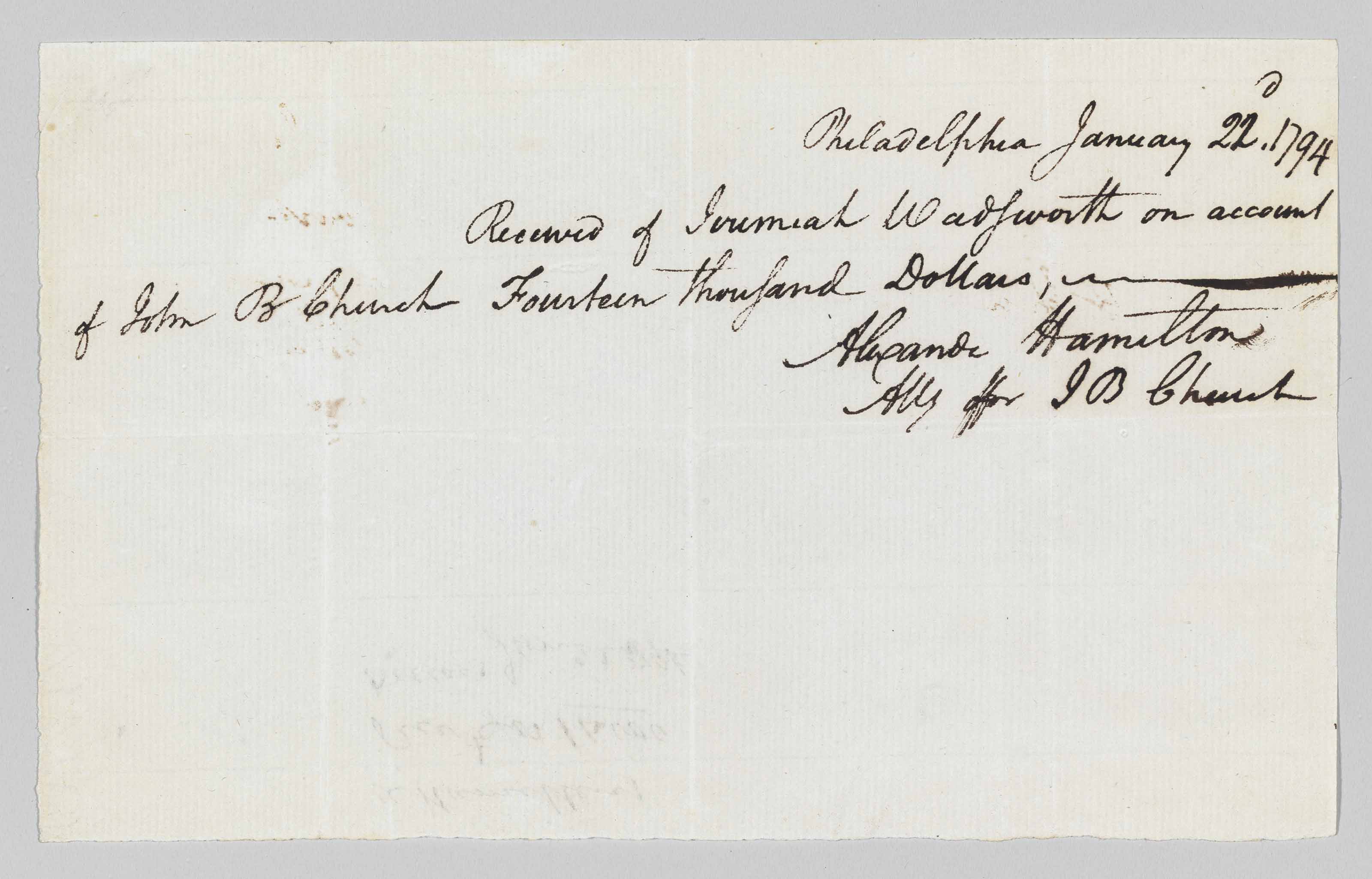 √ Alexander Hamilton Signature Declaration Of Independence