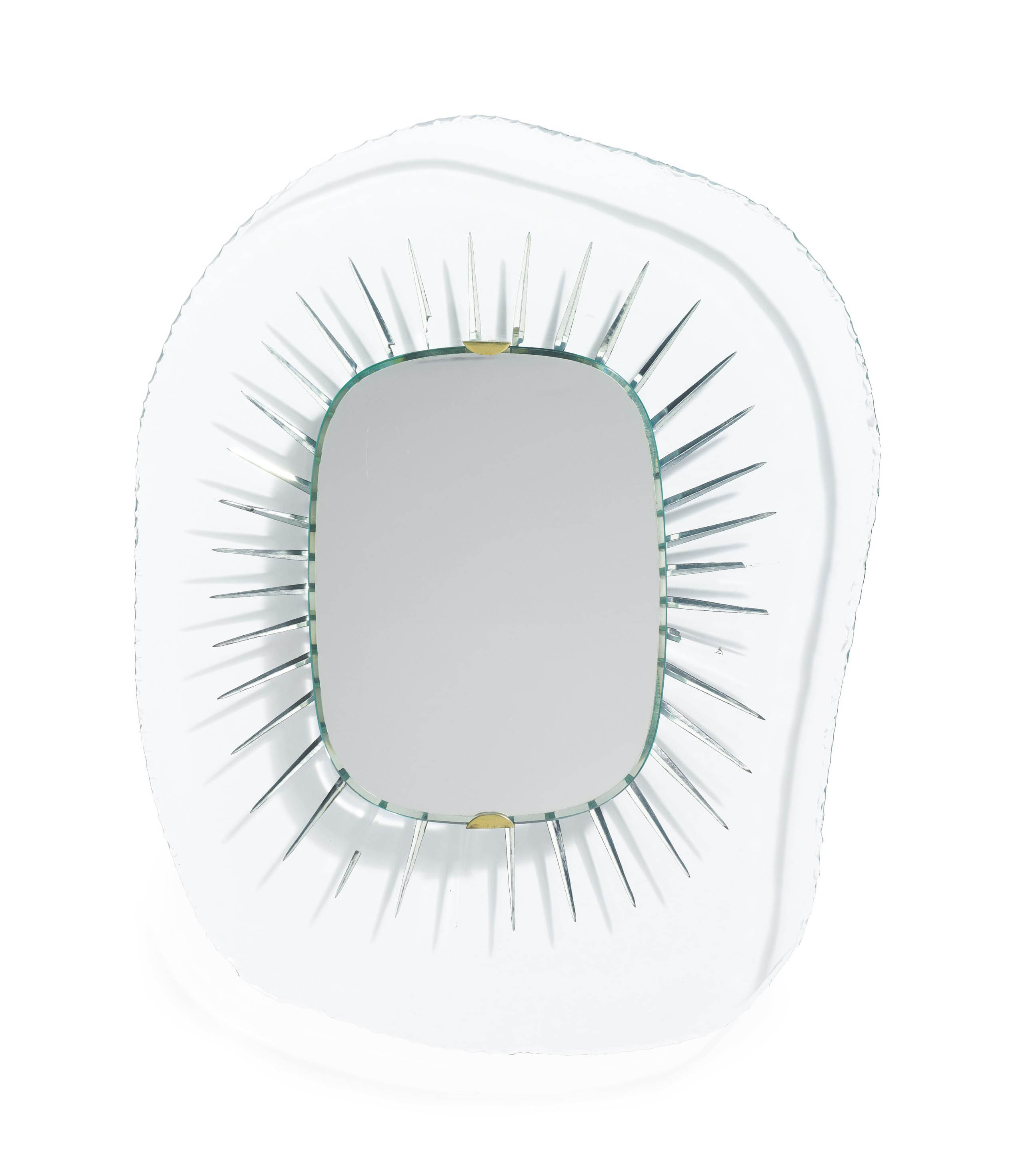 MAX INGRAND (1908-1969) FOR FONTANA ARTE , AN ILLUMINATED ETCHED GLASS