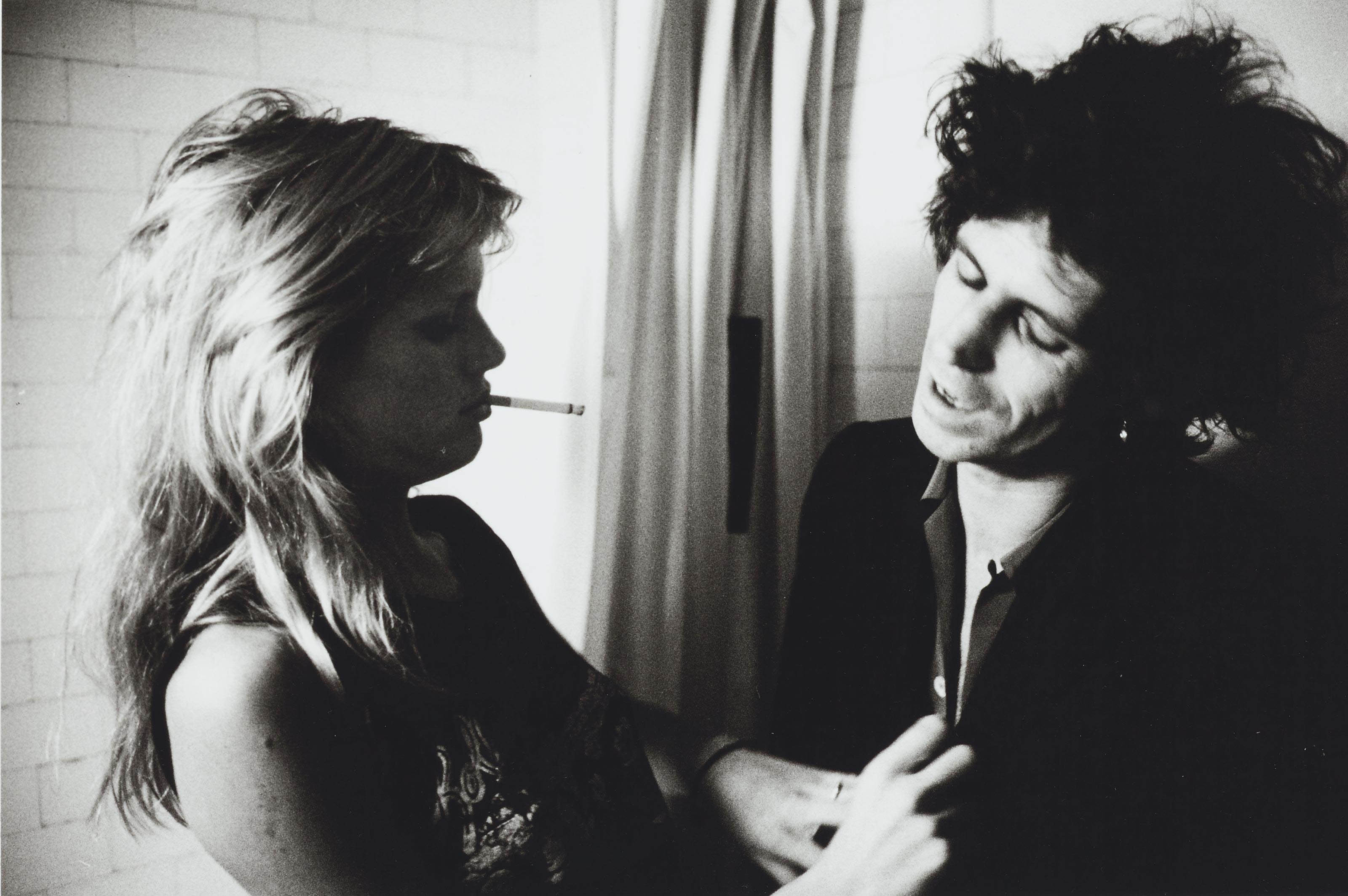 ARTHUR ELGORT (B. 1940) , Patti Hansen and Keith Richards, 1981 | Christie's, image size:3200x2127