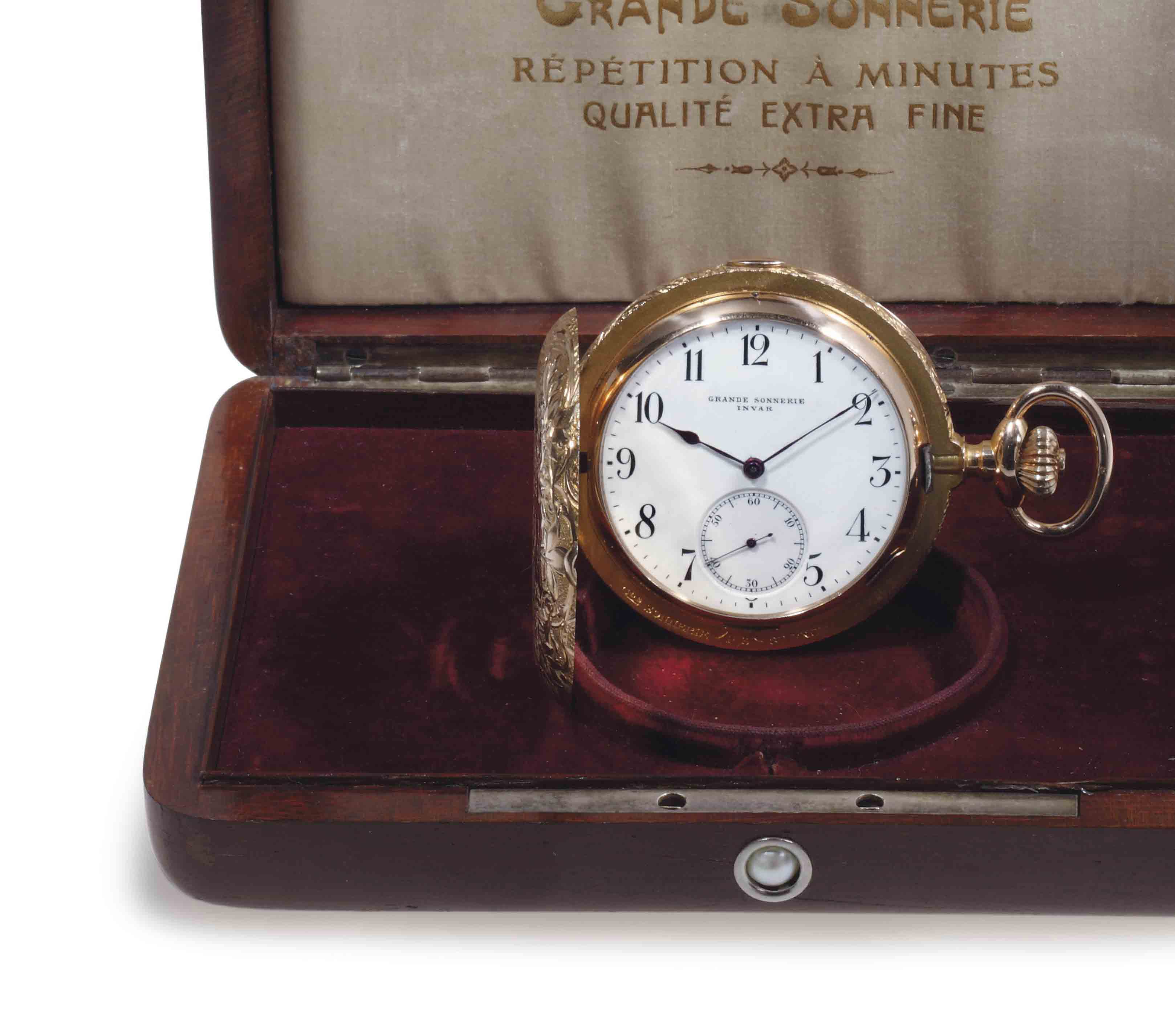 Charles Frodsham. An 18k Gold Hunter Case Minute Repeating Keyless