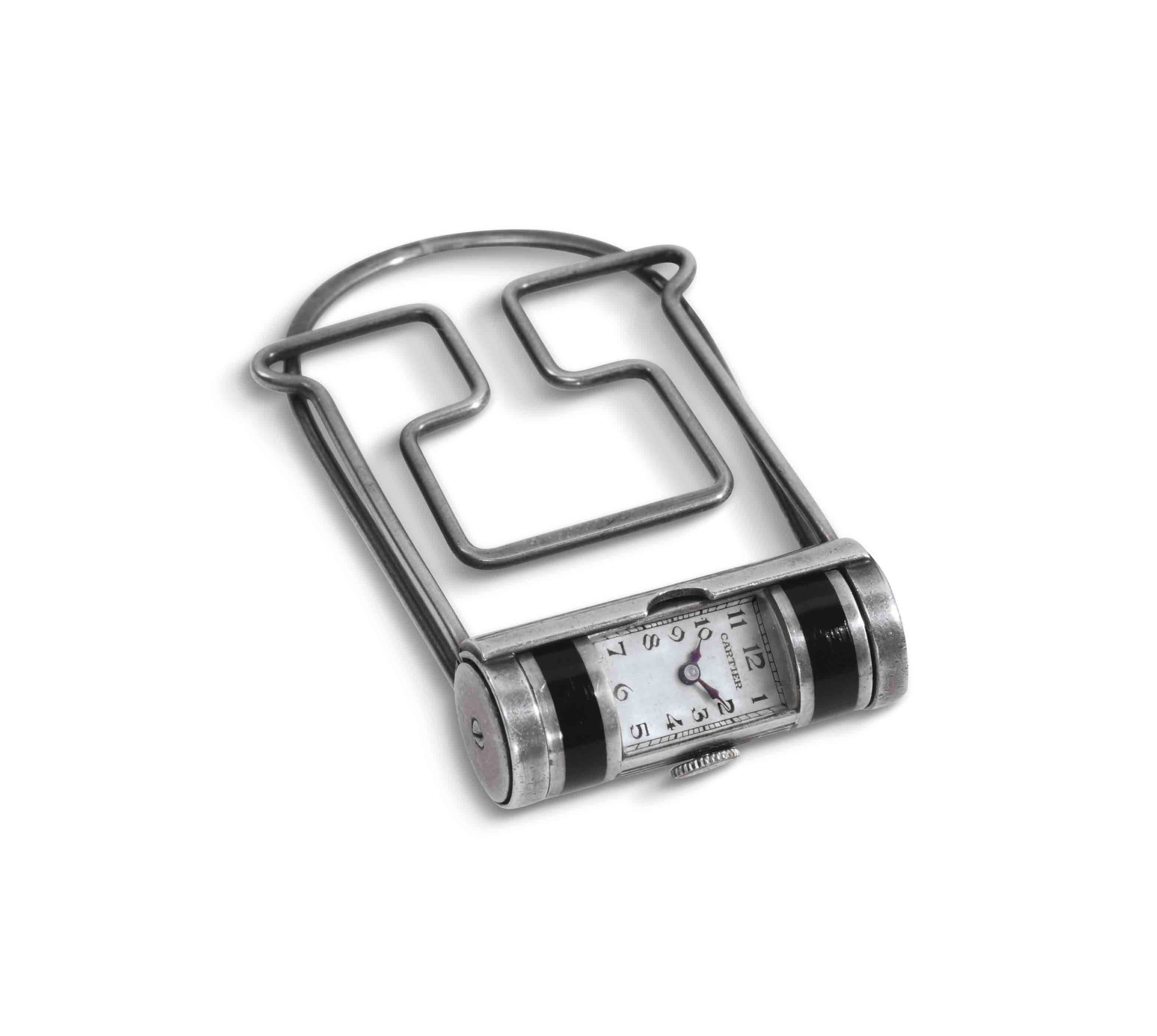 cartier money clip watch