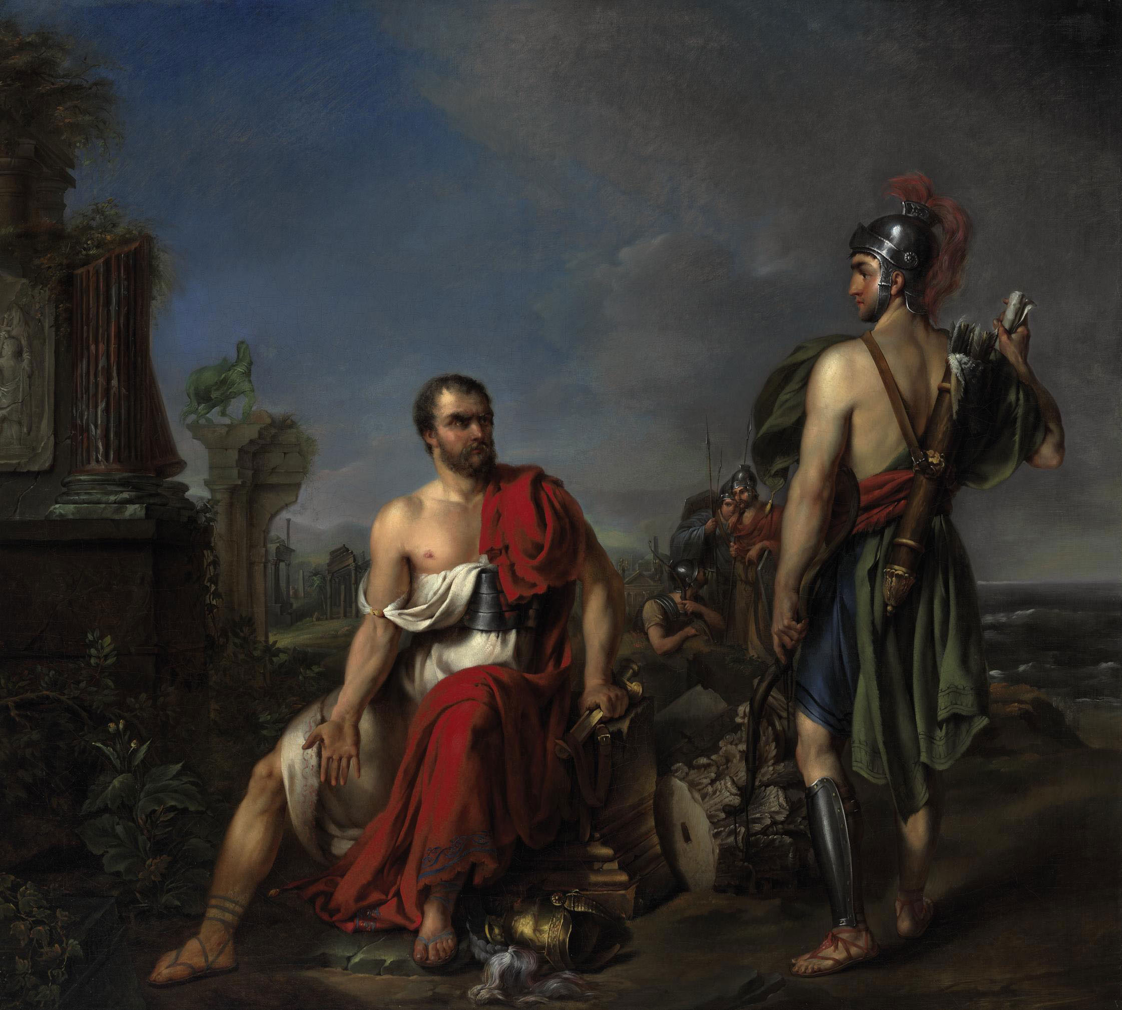 Joseph Kremer Active Antwerp 18th Century Gaius Marius