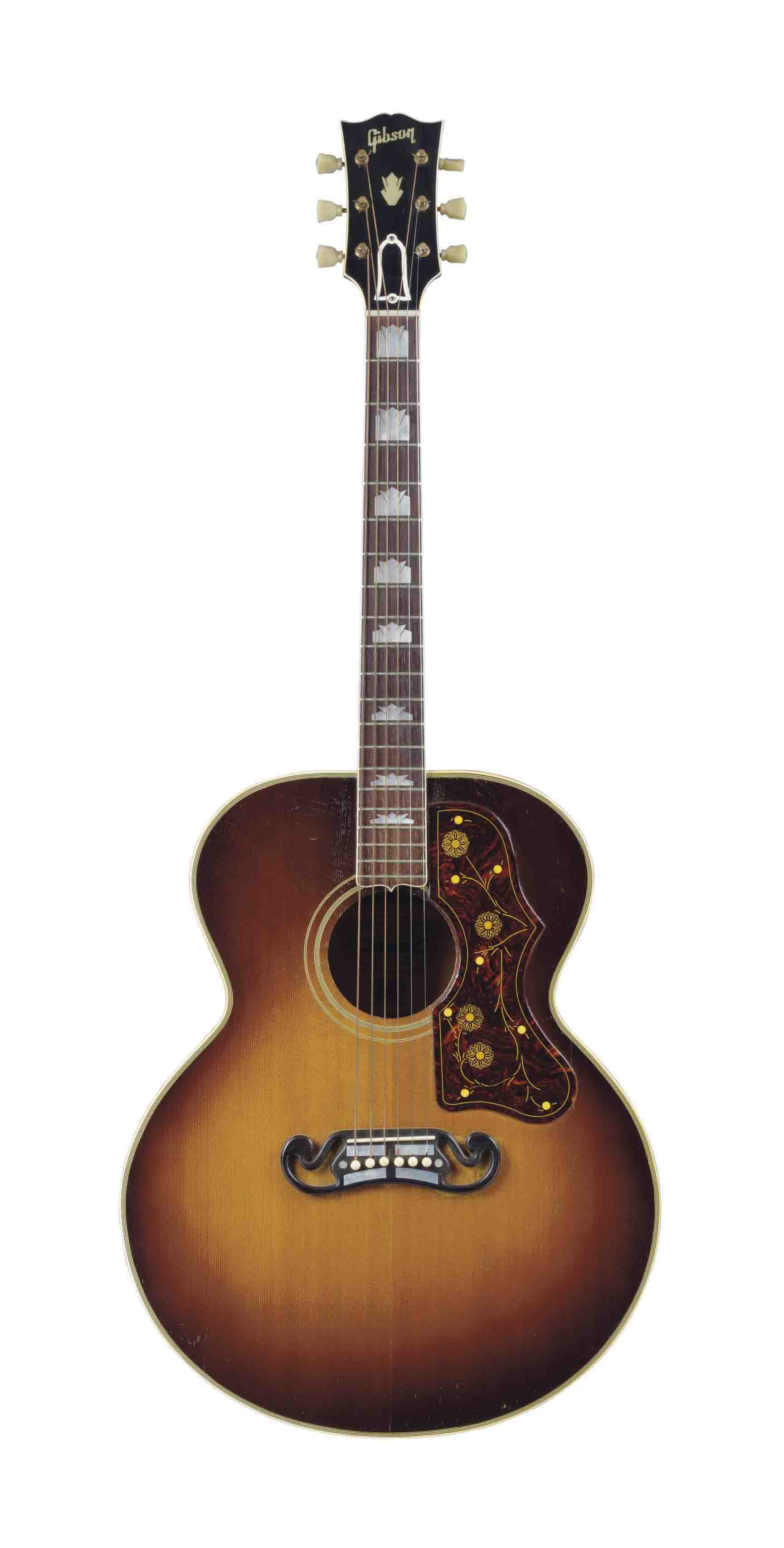 GIBSON INCORPORATED , A GUITAR, STYLE SJ200, KALAMAZOO, MI., 1948