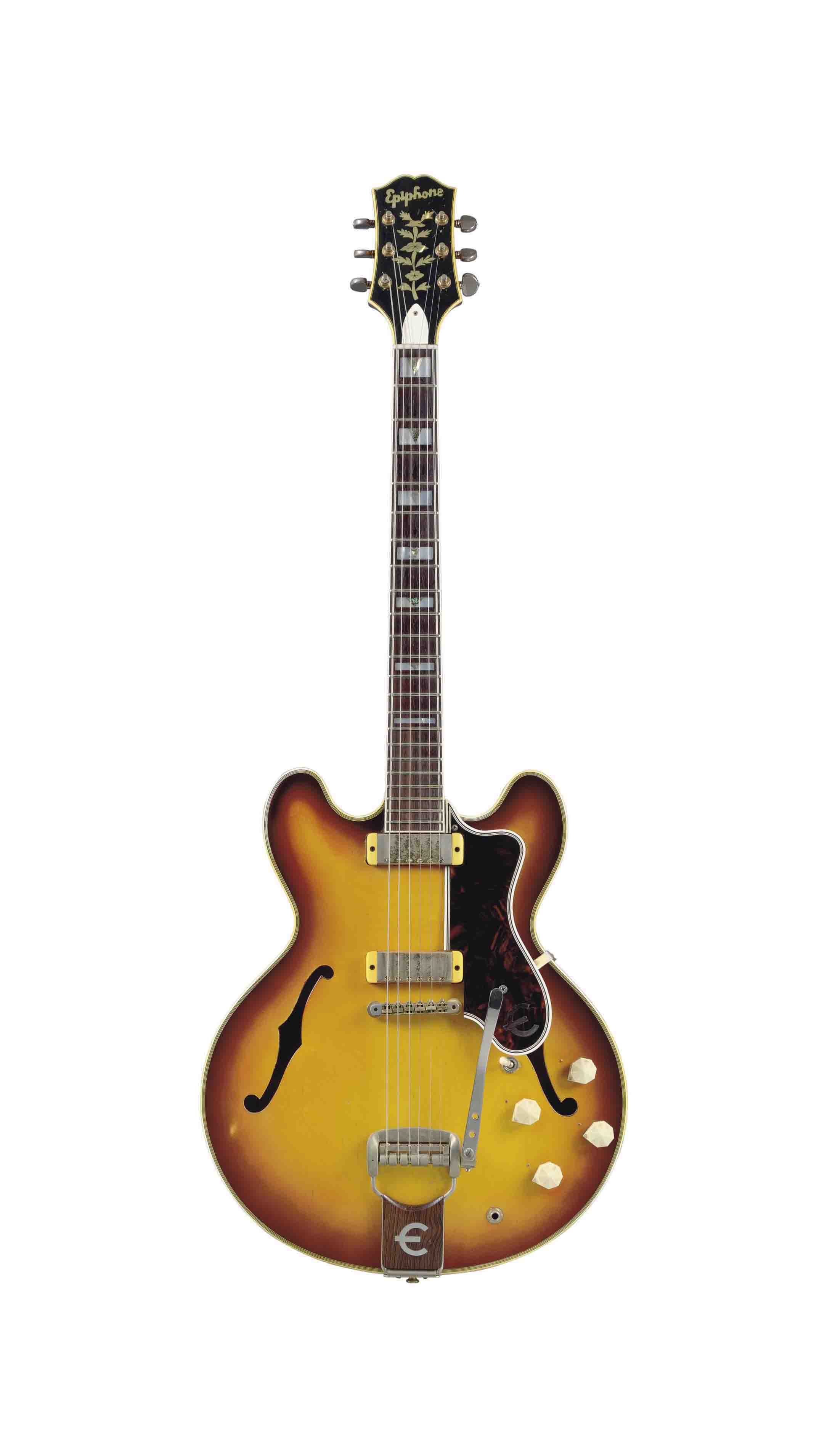 EPIPHONE INCORPORATED , AN ELECTRIC GUITAR, MODEL SHERATON, KALAMAZOO