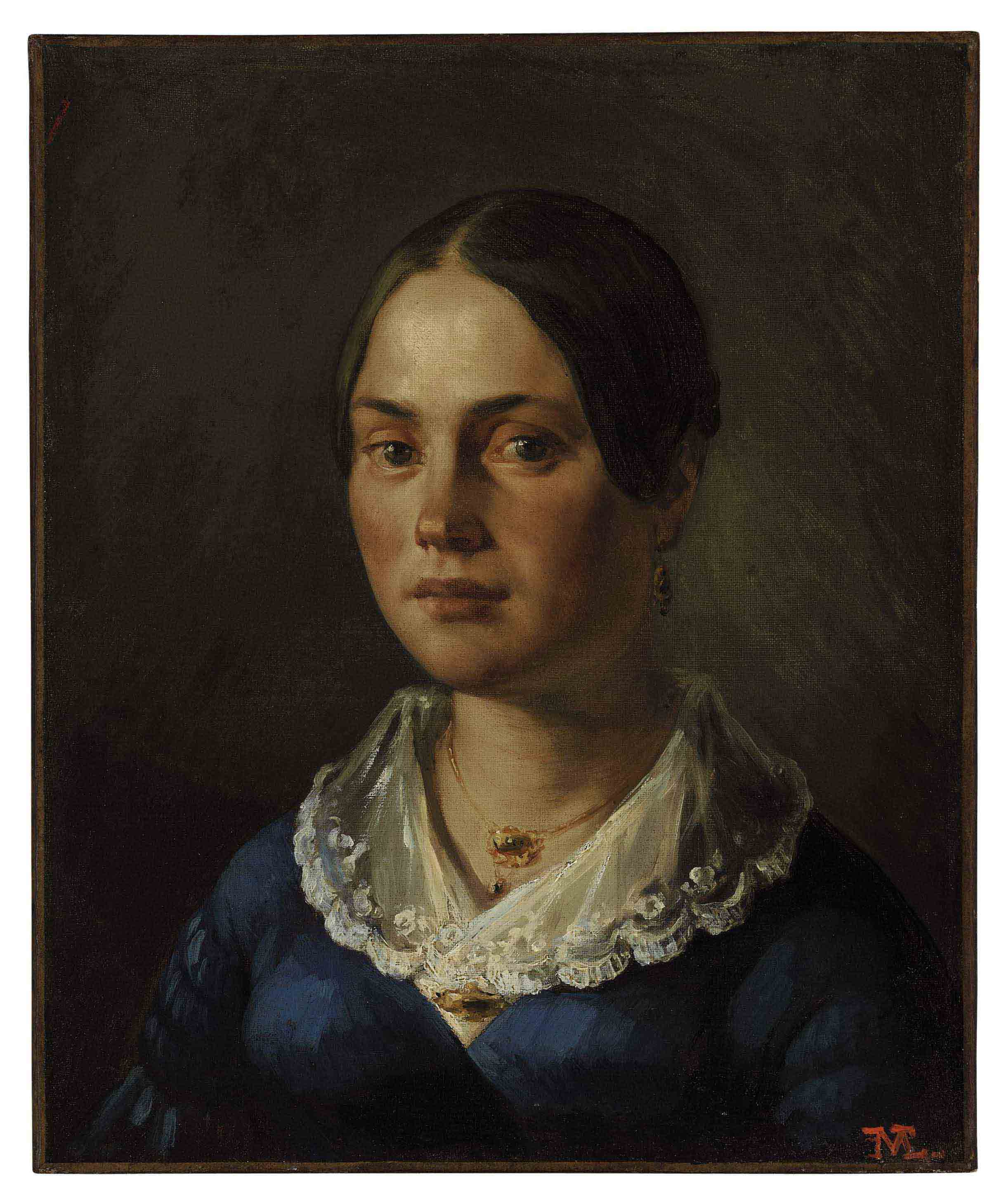 JeanFrancois Millet (French, 18141875) , Portrait of Madame Martin