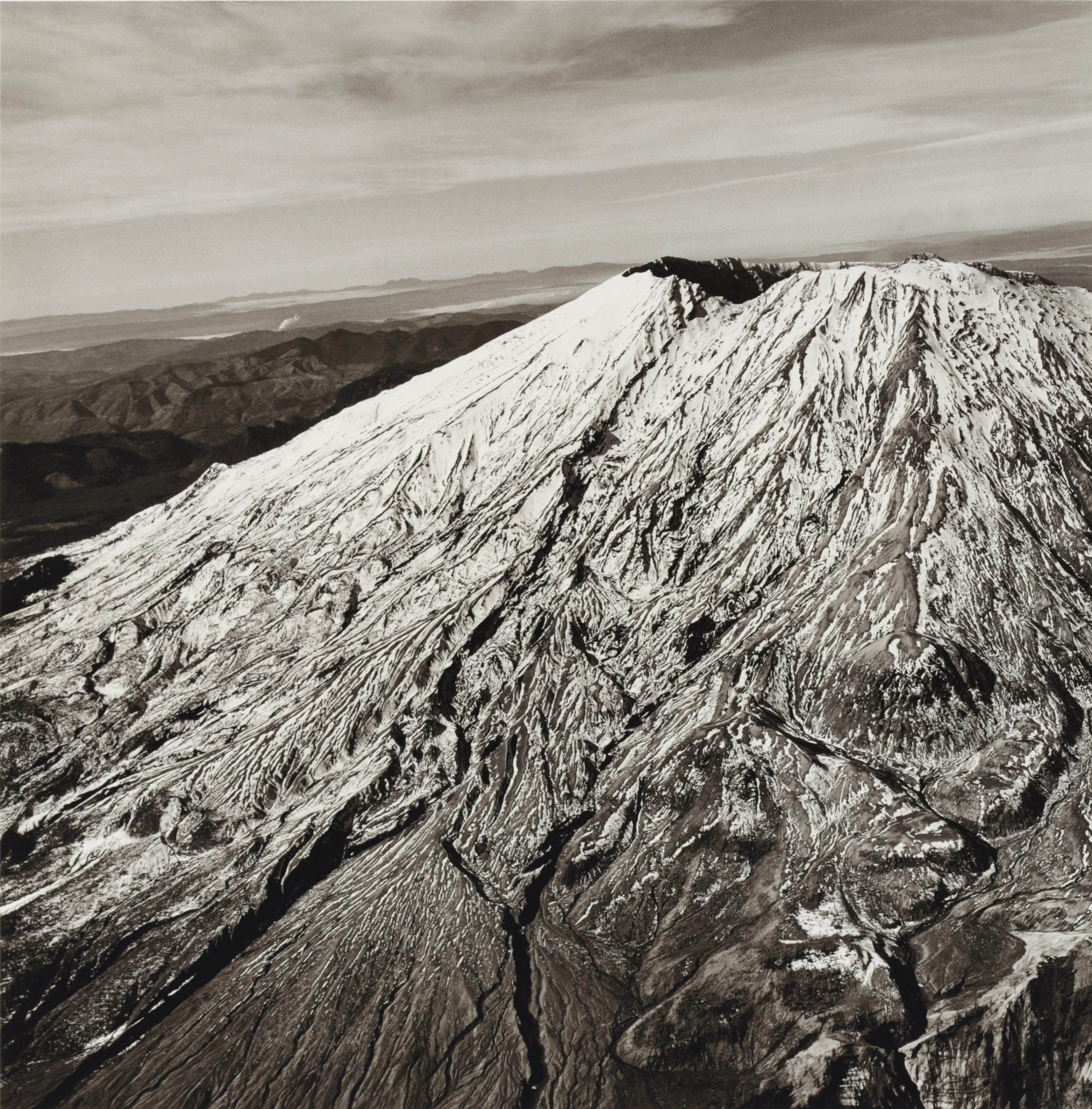 EMMET GOWIN (B. 1941) , Mount Saint Helen's, 1981 | Christie's