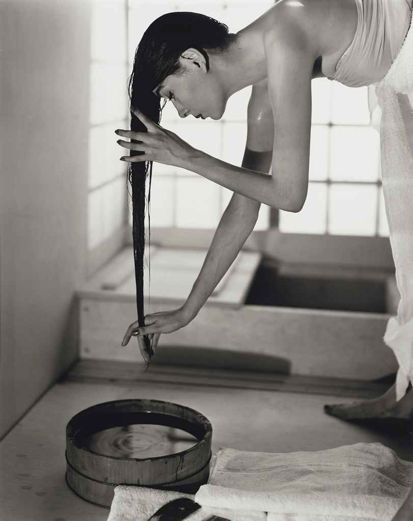 JEANLOUP SIEFF (1933-2000) , Portrait d'une Dame en Noir, 1964