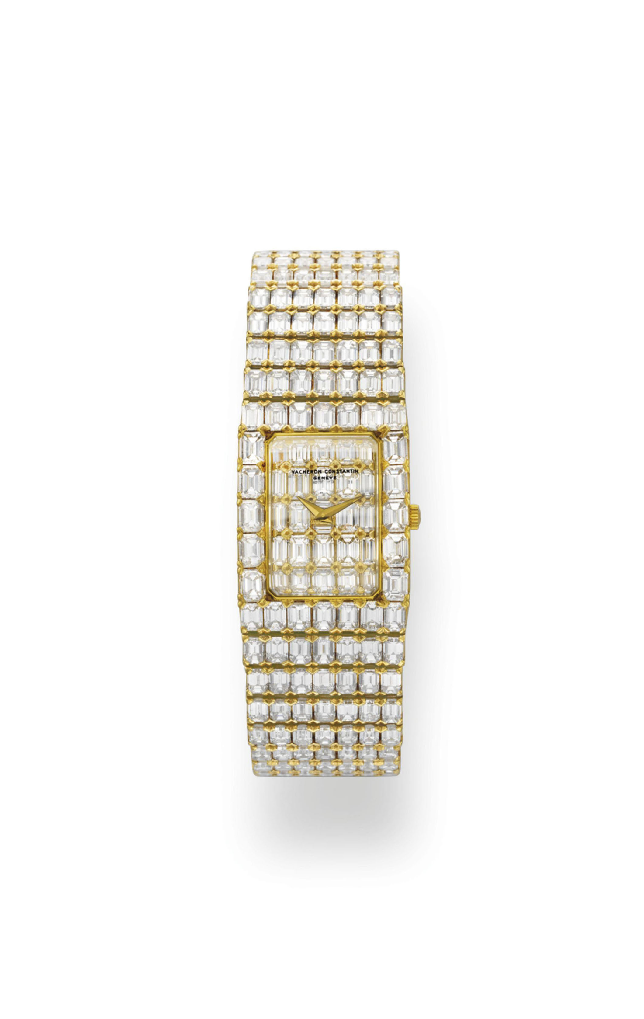 Vacheron Constantin, diamond and gold Lord Kalla bracelet watch, 1989, sold for $362,500 on 13 December 2011 at Christie's in New York
