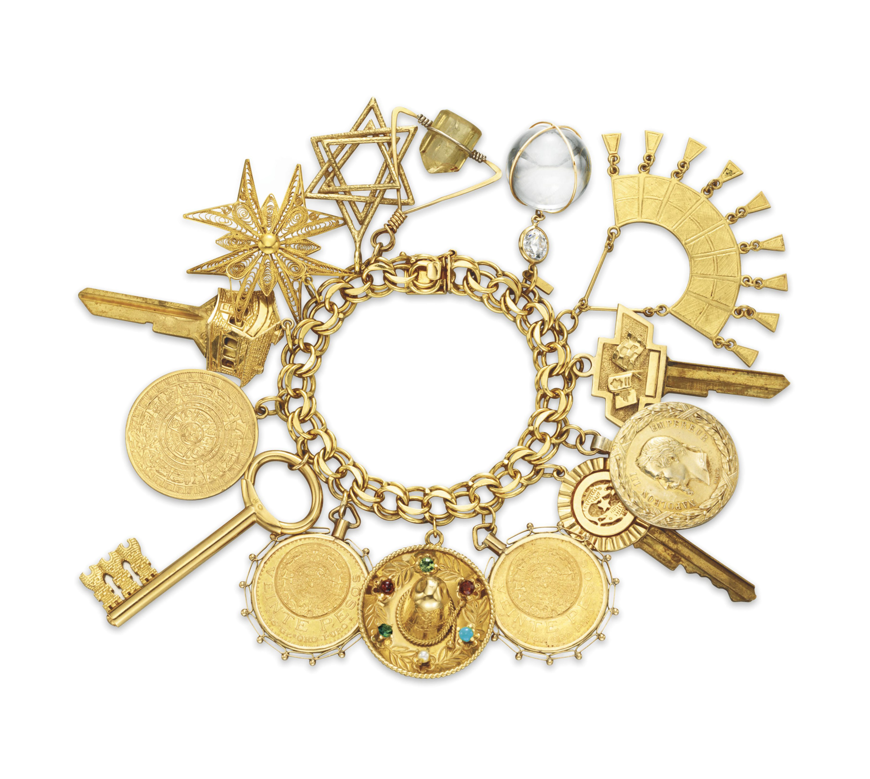 Elizabeth taylor clearance charm bracelet