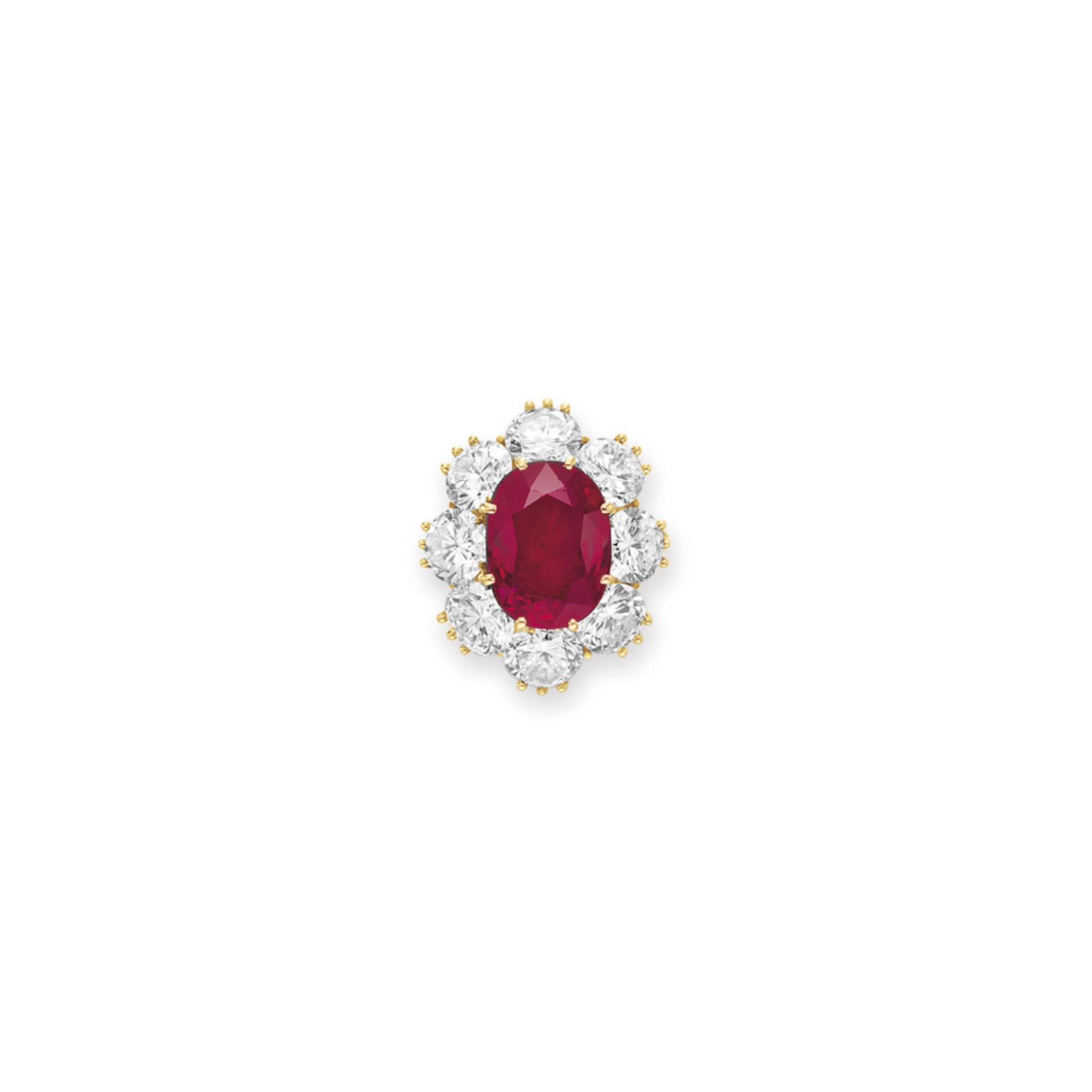 A RUBY AND DIAMOND RING BY VAN CLEEF ARPELS Christie s