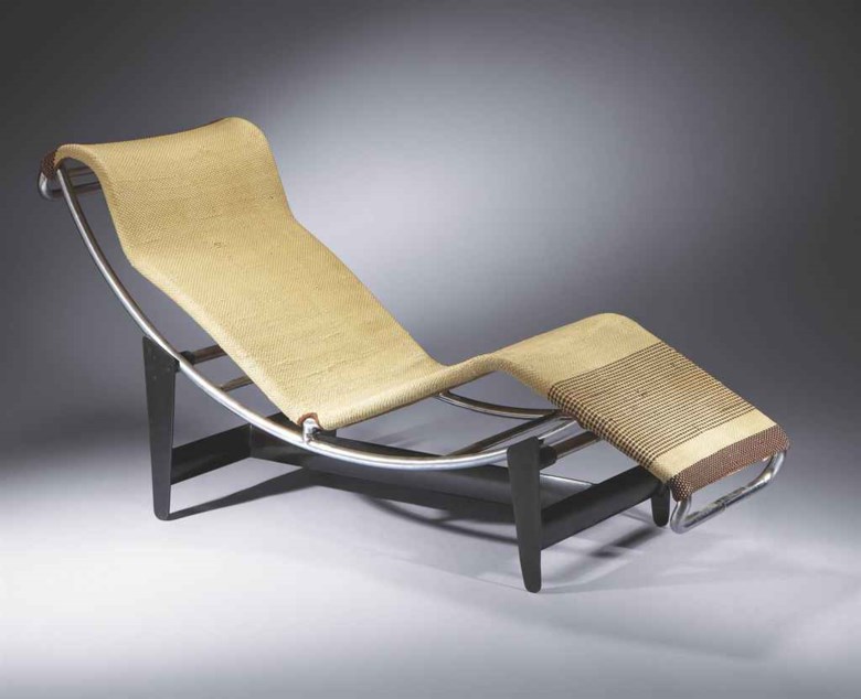 Pierre Jeanneret (1896-1967) Charlotte Perriand (1903-1999) and Le Corbusier (1887-1965), Chaise longue B306, 1930. Sold for €121,000, 29-31 March 2011 at Christie’s in Paris. Artwork © Charlotte Perriand, DACS 2020.