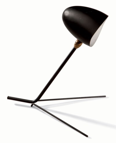 SERGE MOUILLE (1922-1988) , LAMPE 'COCOTTE', LE MODELE ...