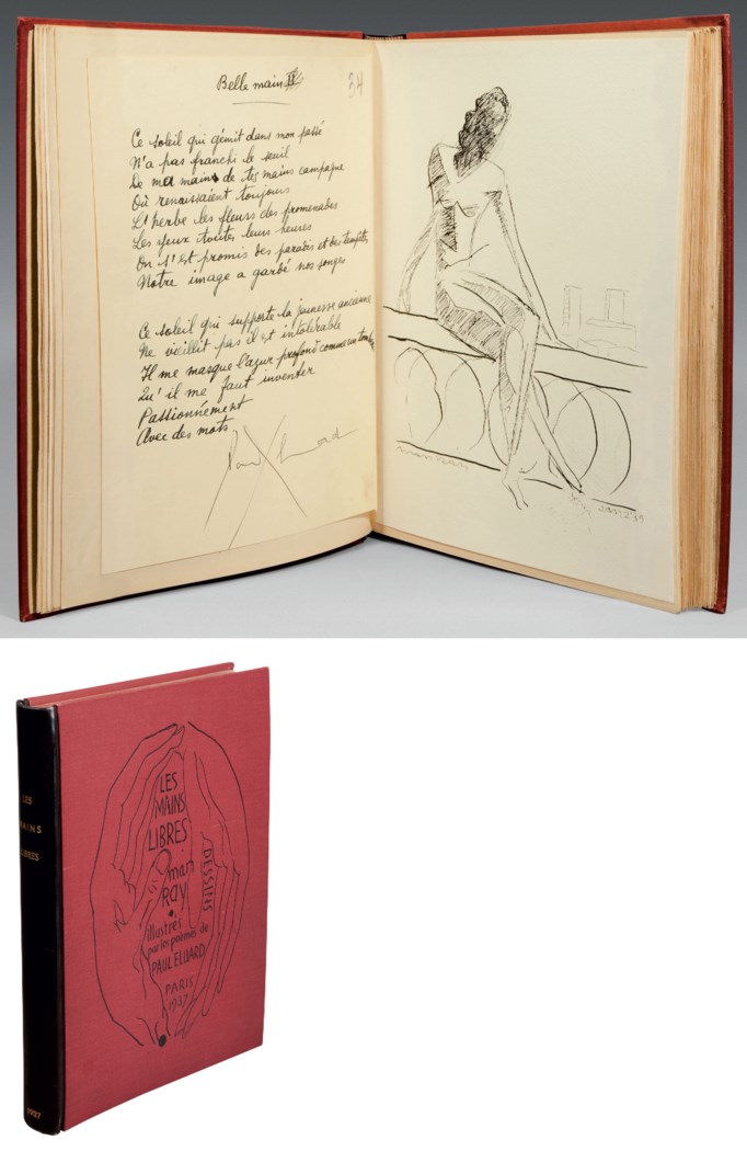 MAN RAY (18901976). Les Mains libres. Dessins illustrés