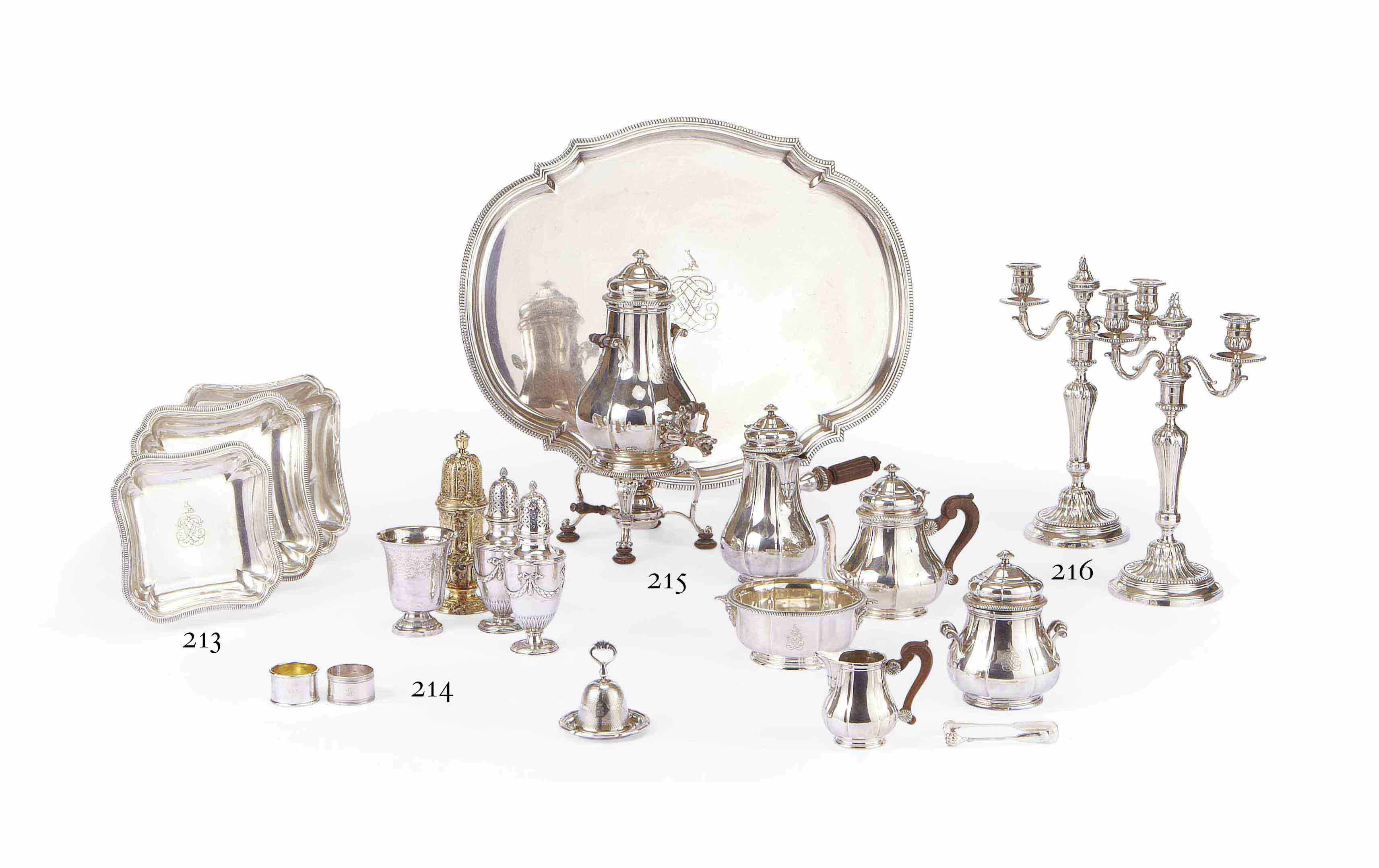 Ensemble En Argent Et Vermeil France Angleterre Et Autriche Hongrie Fin Xixeme Debut Xxeme Siecle Casters All Other Categories Of Objects Christie S