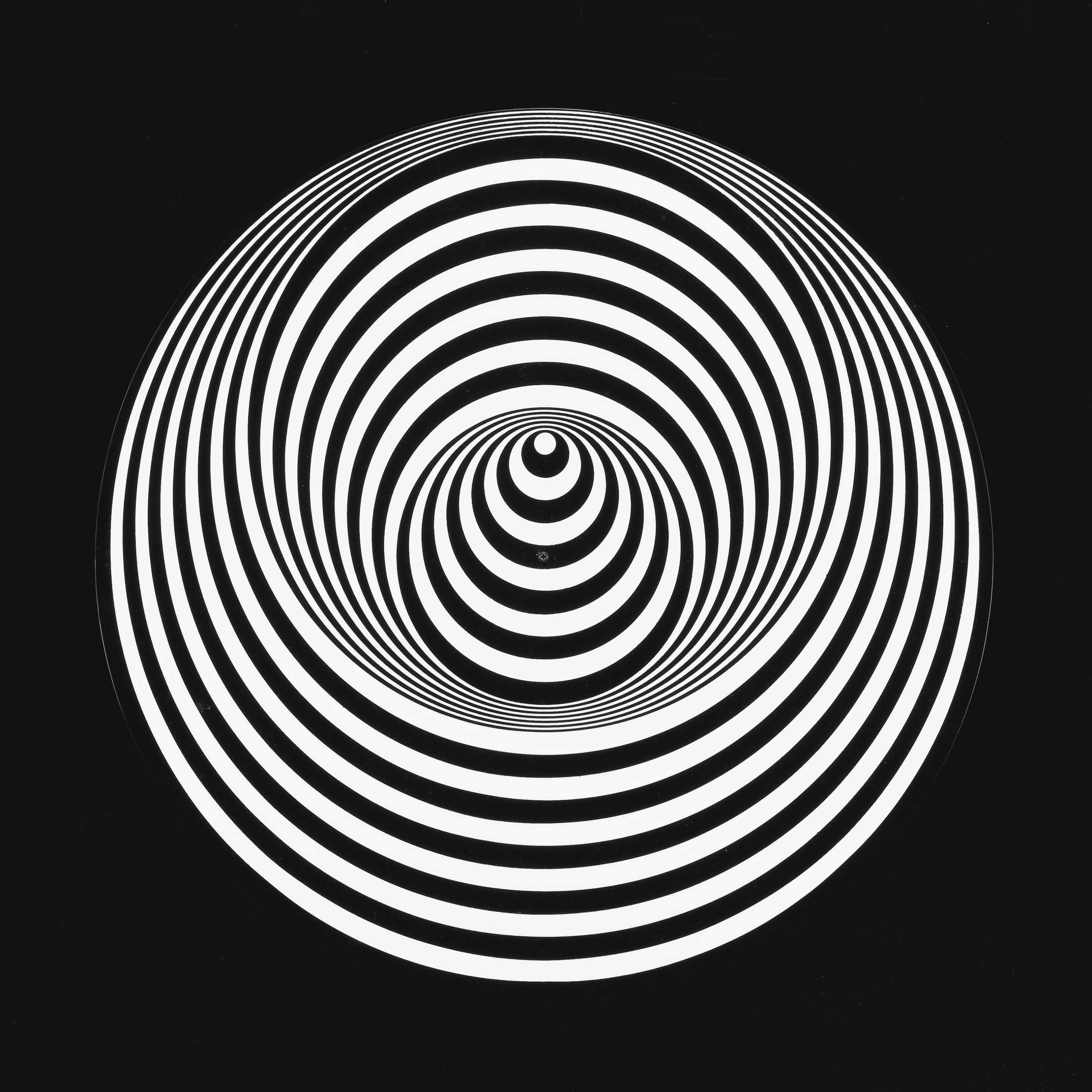 Marina Apollonio (N. 1940) , Dinamica circolare 9B