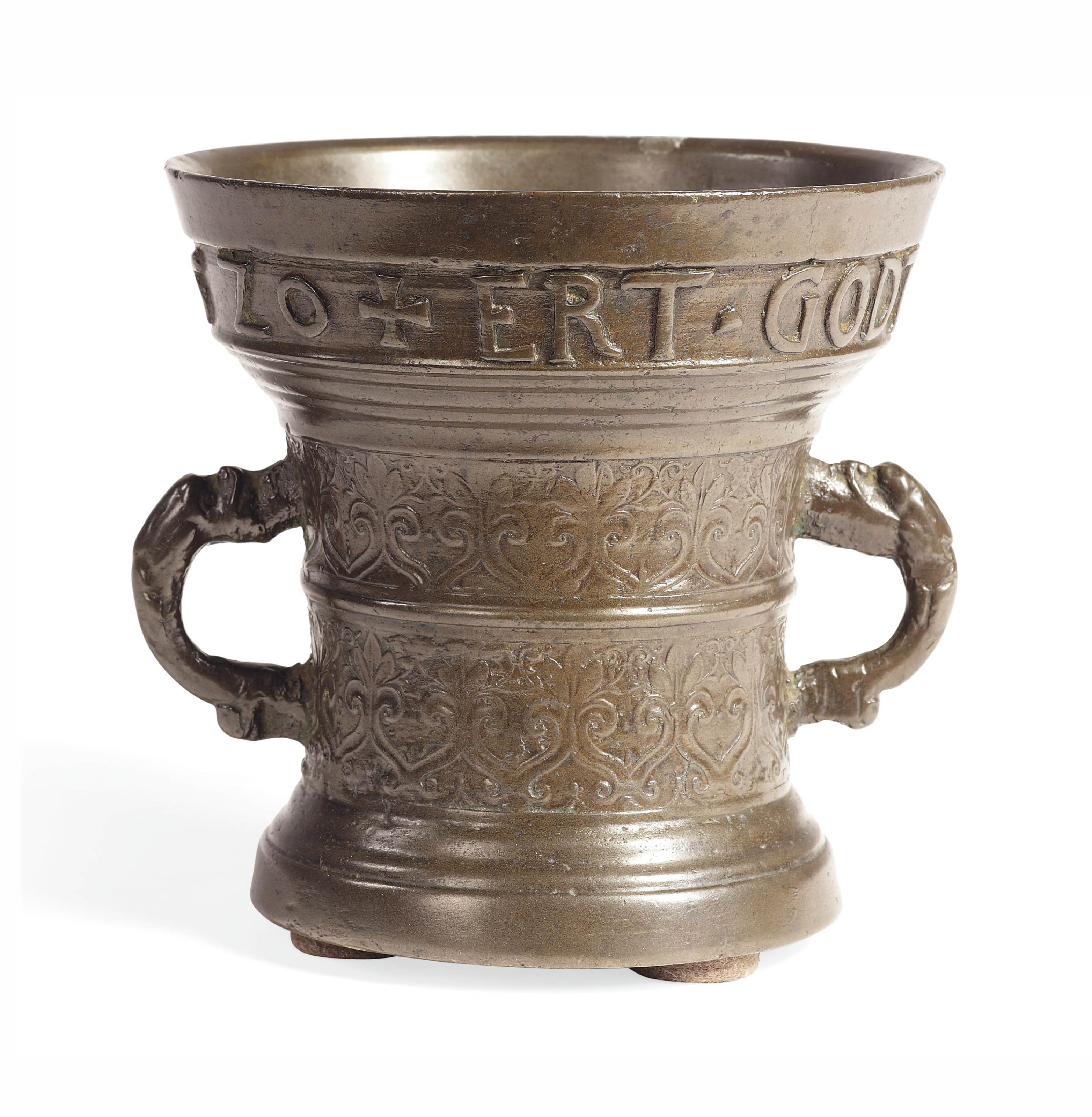 A GERMAN BRONZE MORTAR , CIRCA 1621, PROBABLY KREFELD Christie's