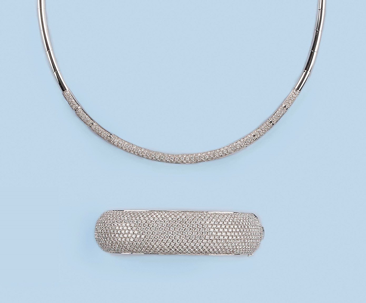 Necklace and bangles