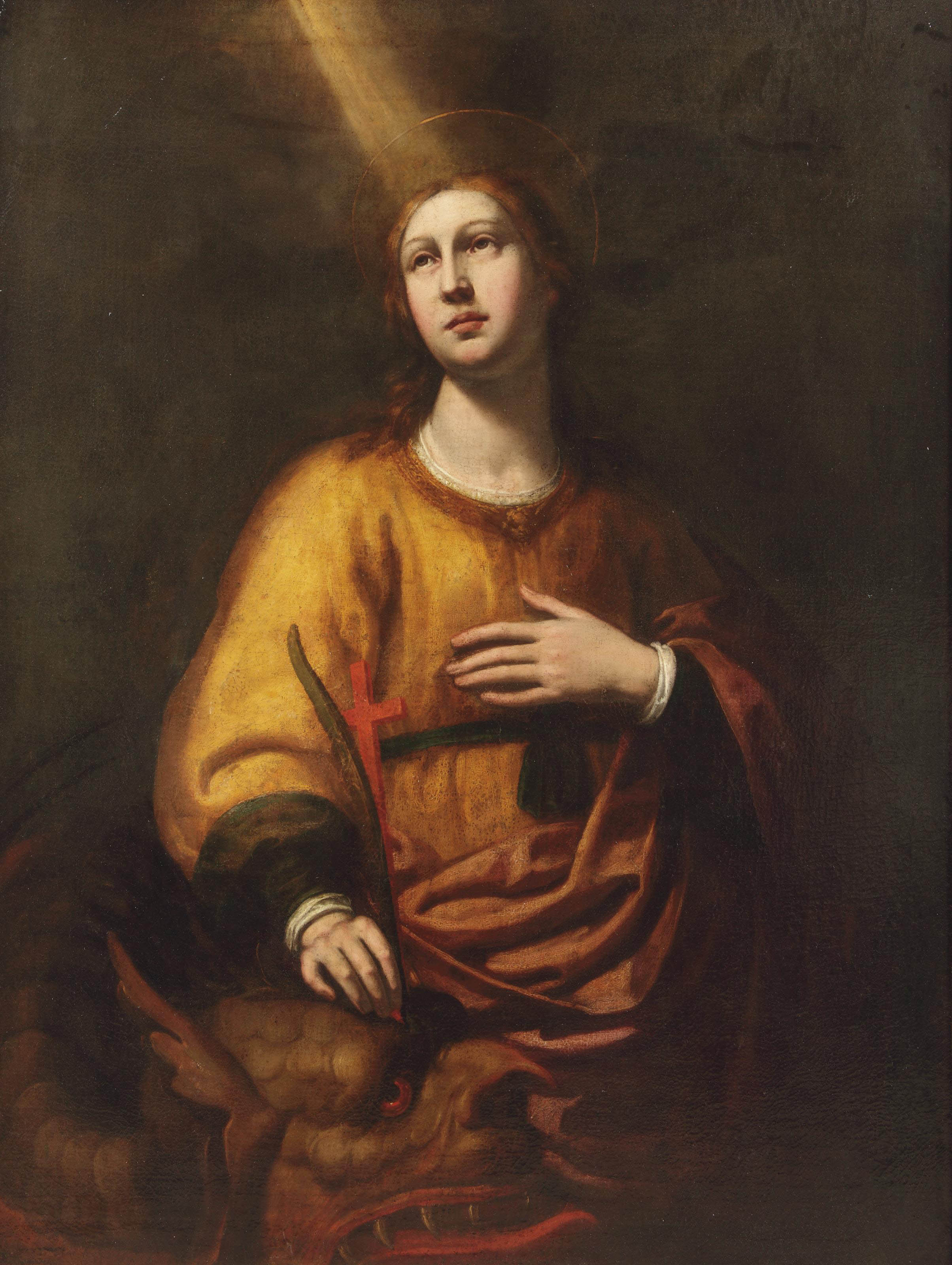 Neapolitan School, 17th Century , Saint Margaret of Antioch Christie's