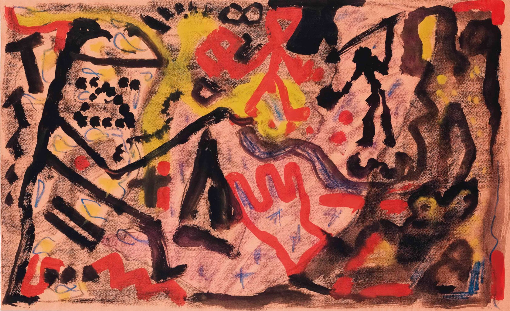 A.R. Penck (b. 1939) , Untitled Christie's