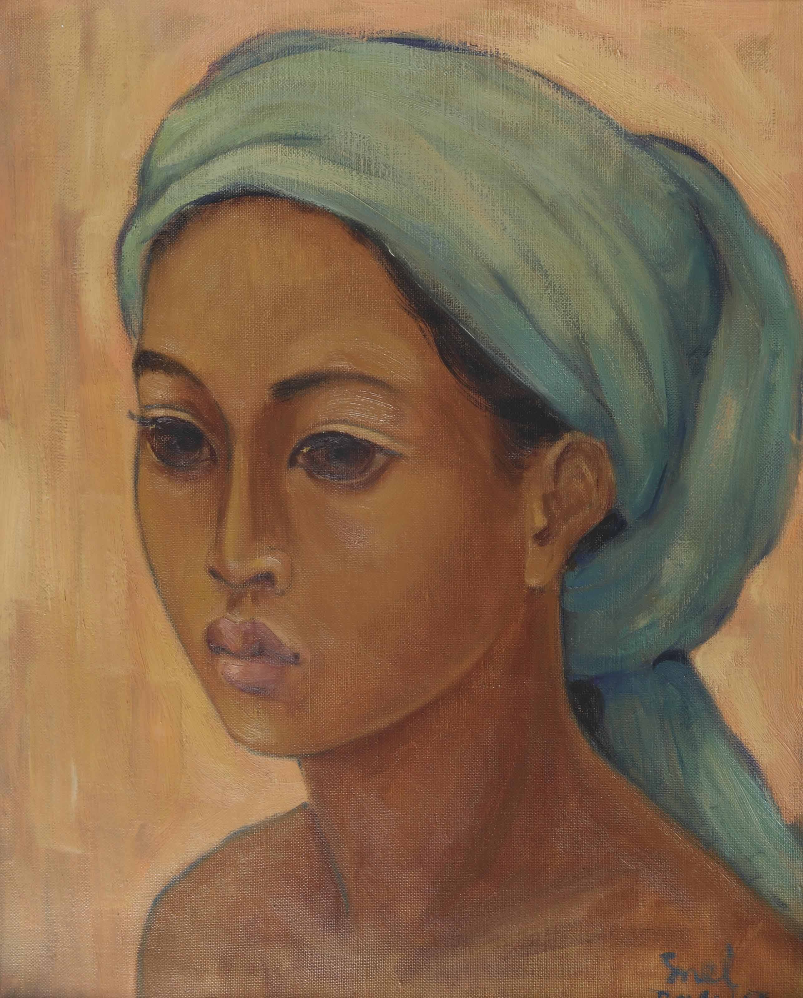 Lee Man Fong (1913-1988) , Portrait of a Balinese woman | Christie's