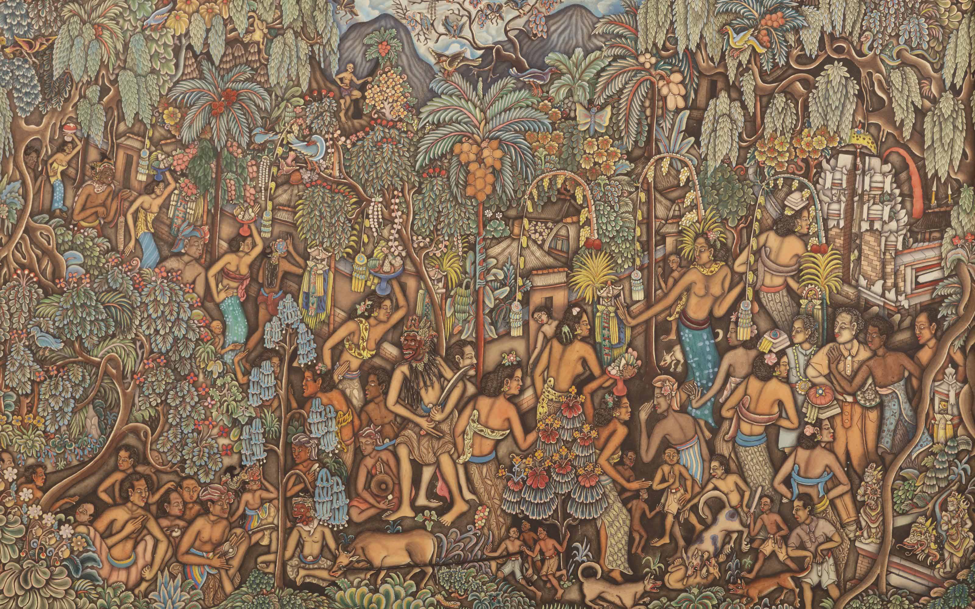 Ida Bagus Made Widja (1912-1991) , Activities in the village | Christie's