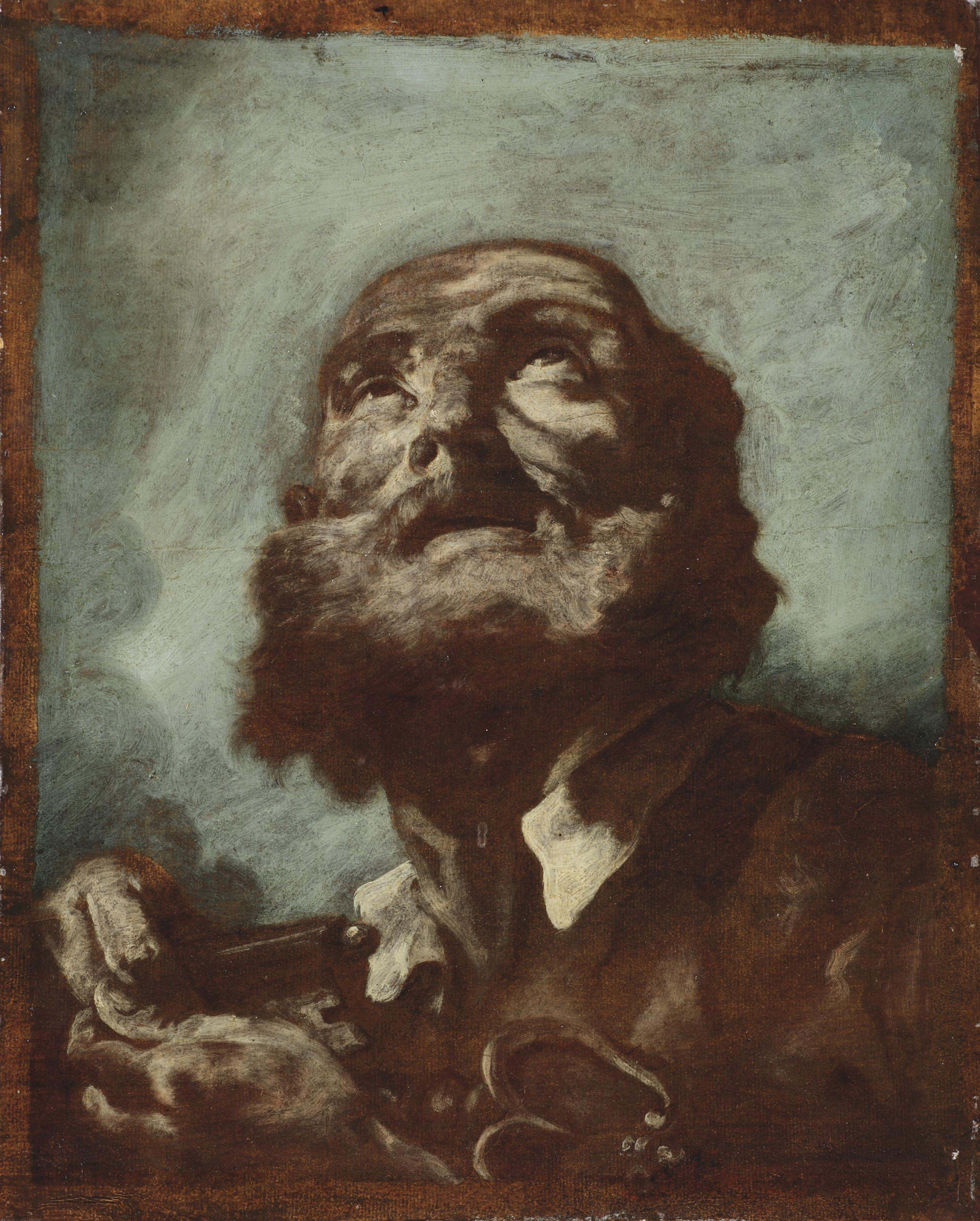 Attributed To Giambattista Piazzetta Pietrarossa 1682 1754 Venice