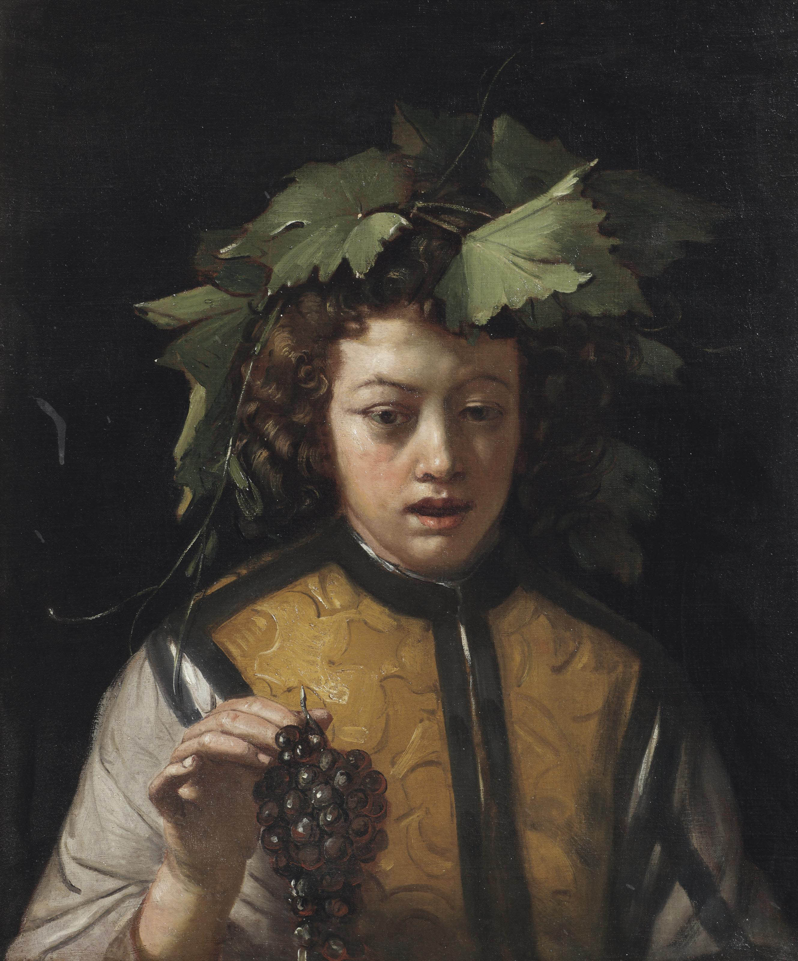 Attributed to Jan van Dalen I (c.1610after 1662) , The Young Bacchus