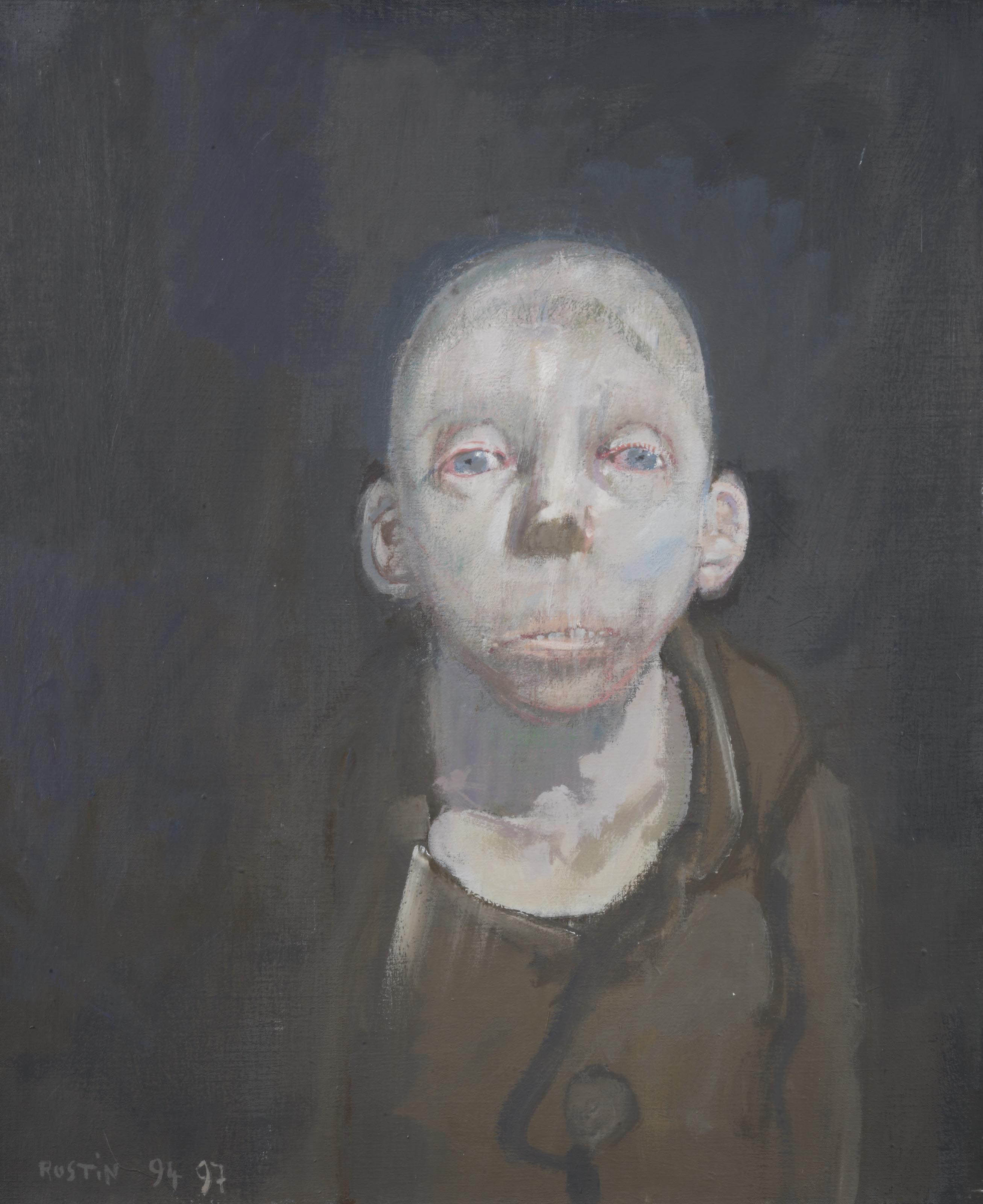 Jean Rustin (b. 1928) , Etude de tête d'homme Christie's