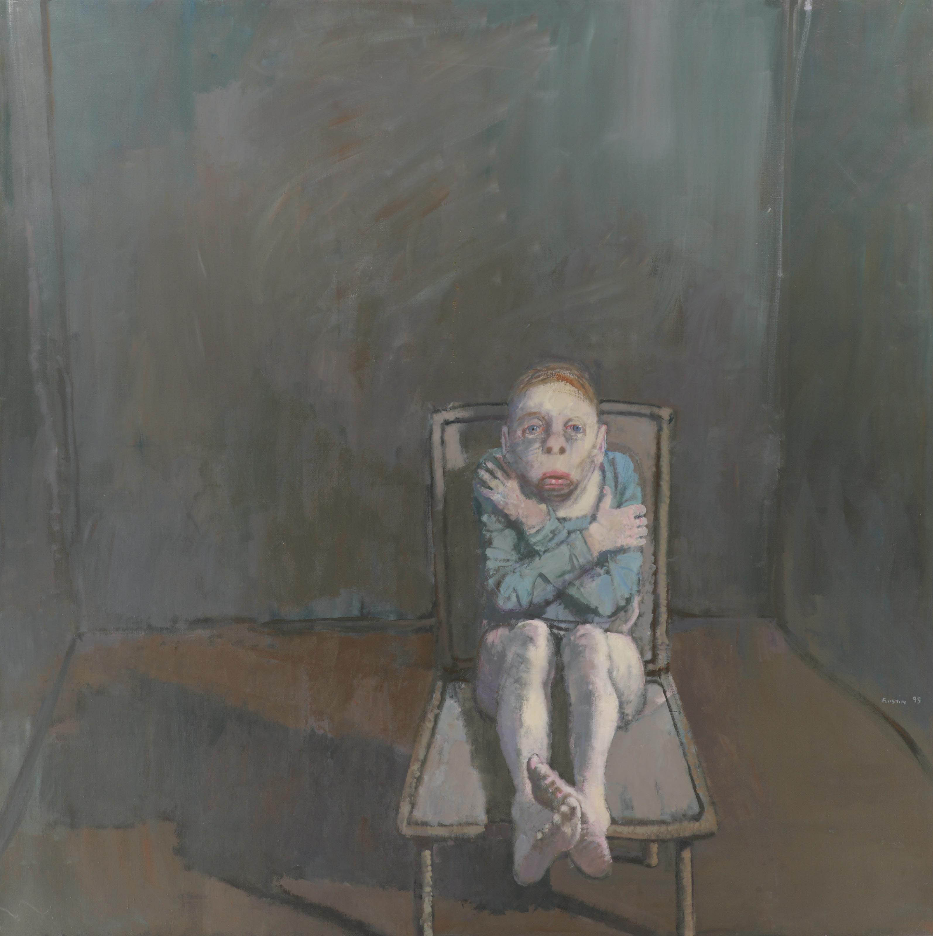 Jean Rustin (b. 1928) , Sur le fauteuil Christie's