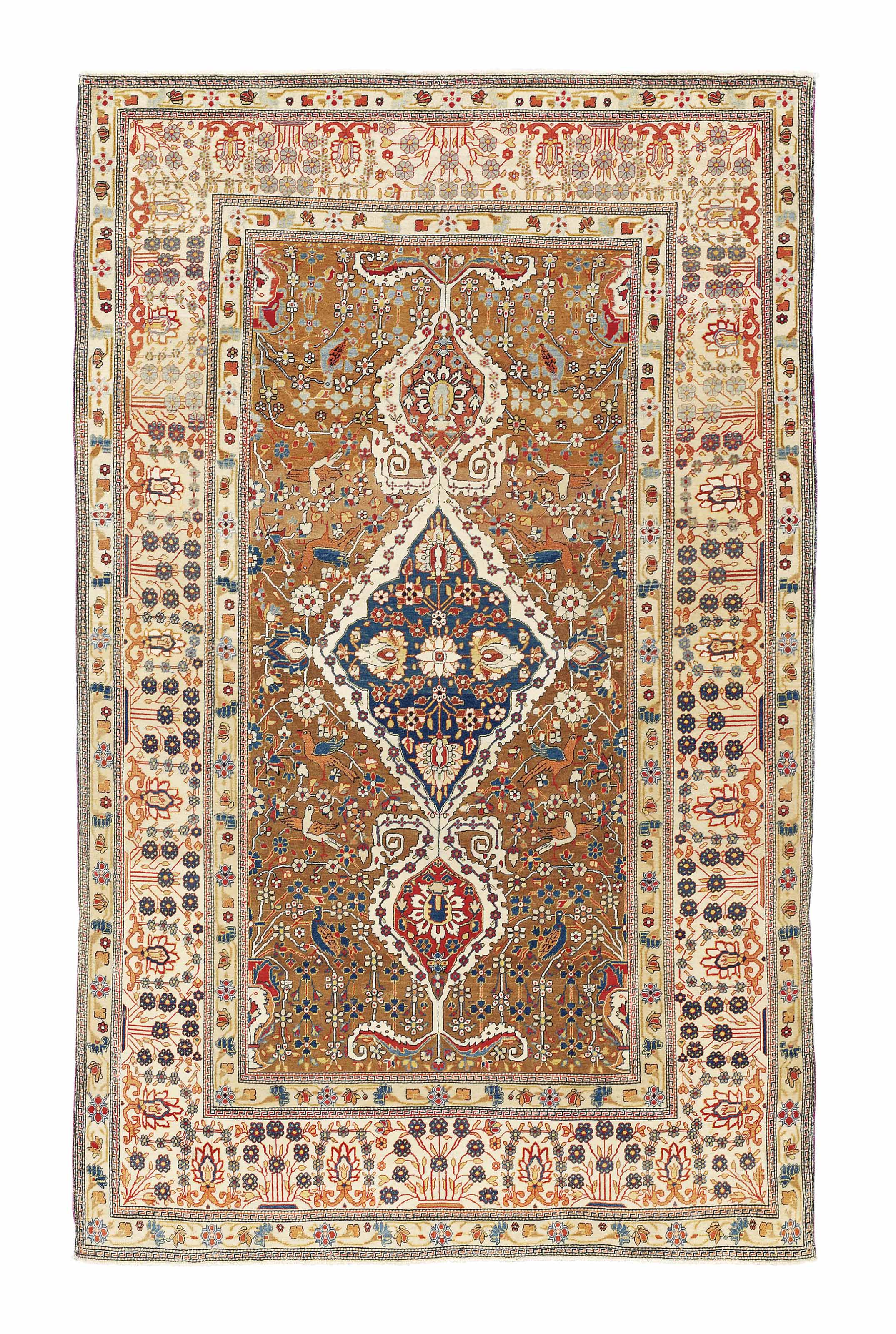 A KASHAN 'MOHTASHAM' RUG