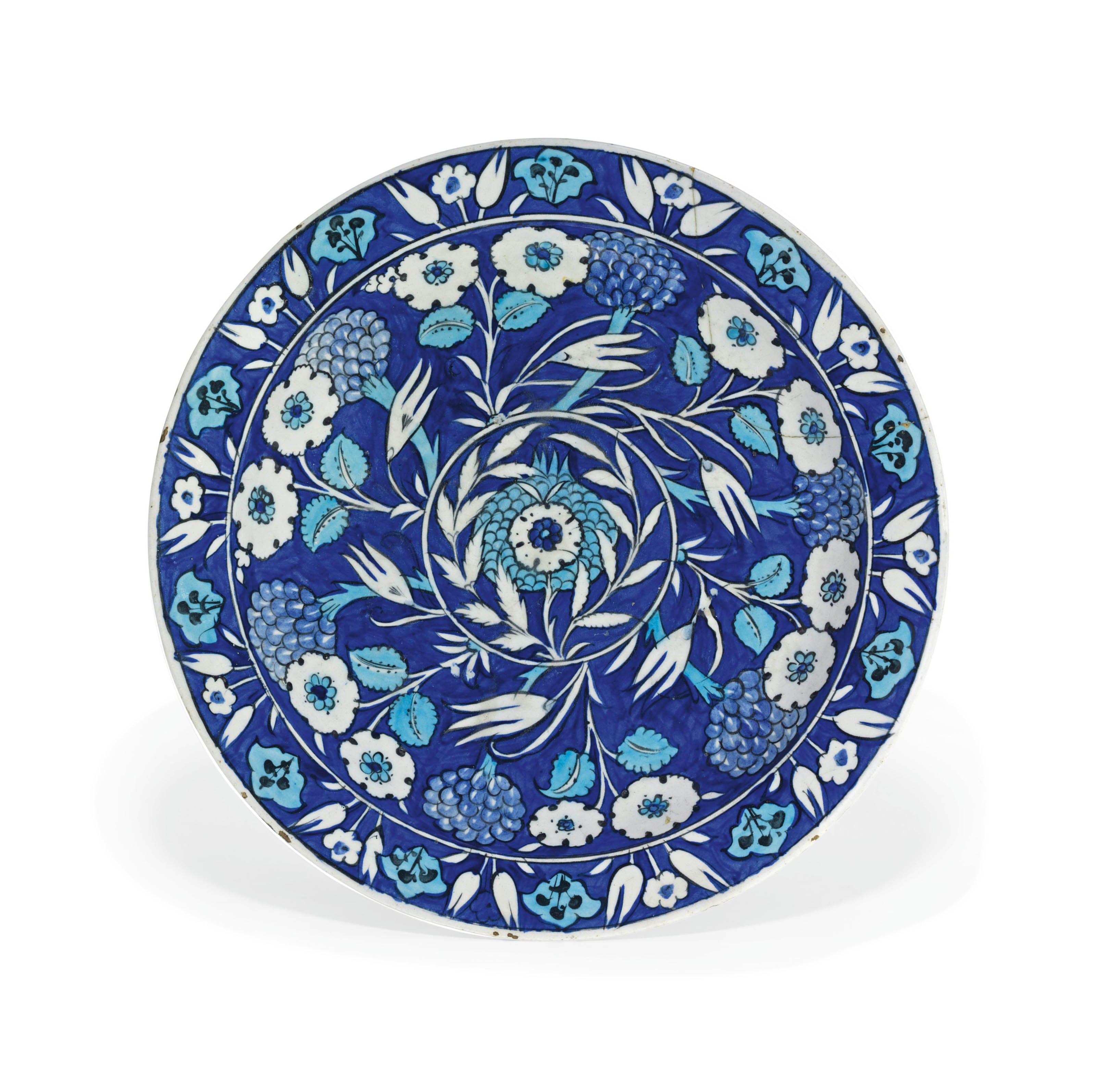 AN IZNIK POTTERY DISH , OTTOMAN TURKEY, CIRCA 154050 Christie's