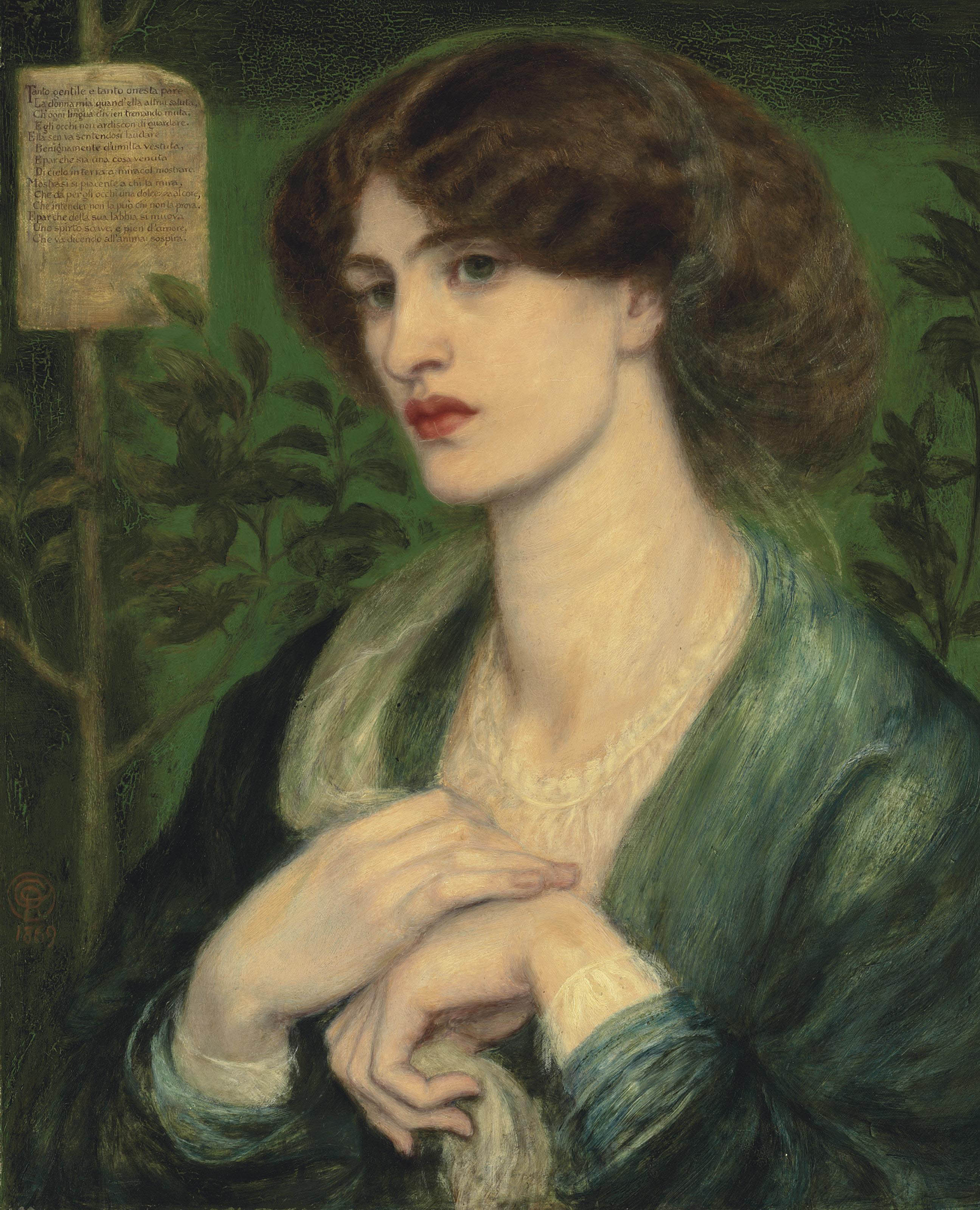 Dante Gabriel Rossetti 1828 1882 The Salutation Of Beatrice