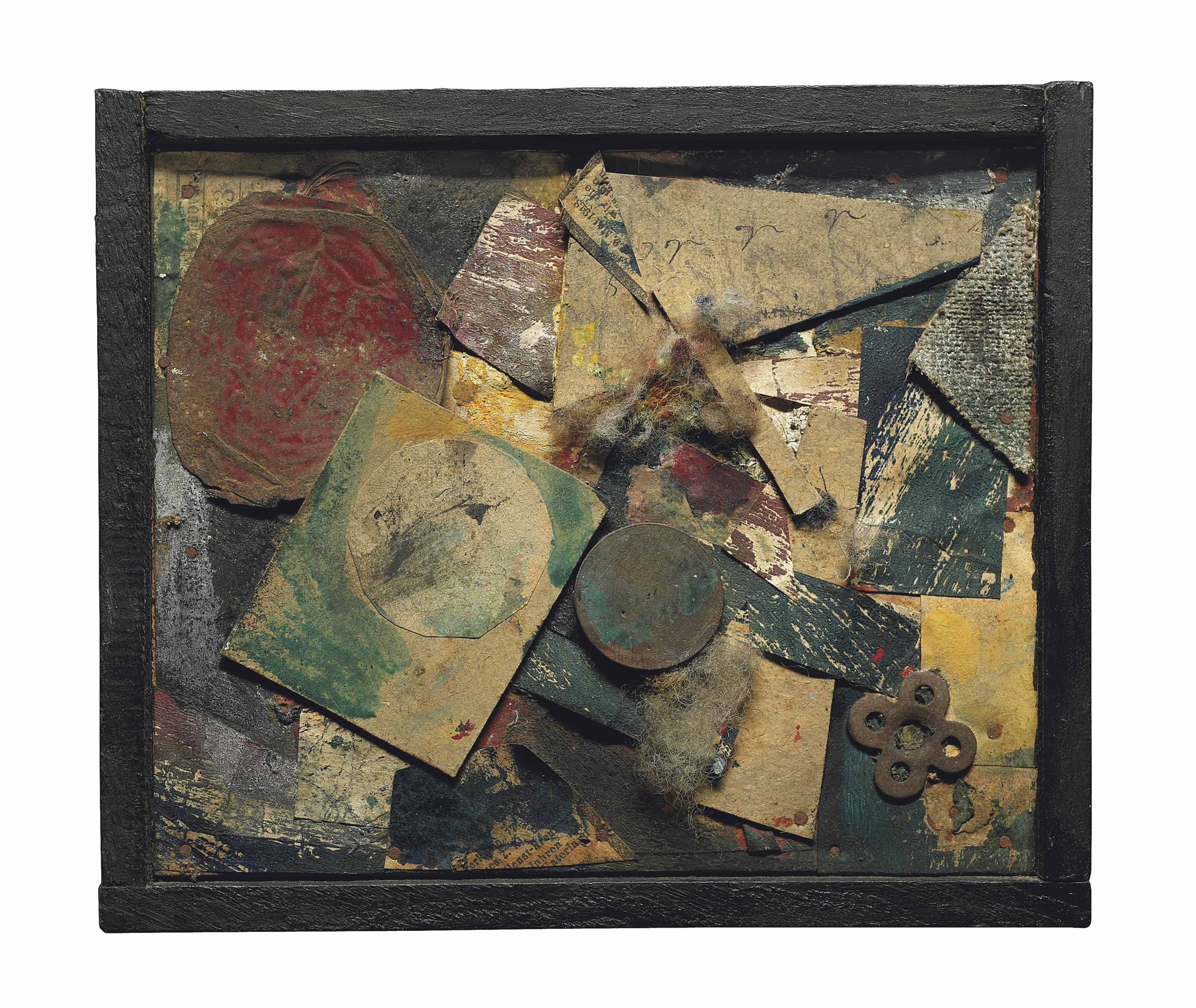 Kurt Schwitters (18871948) , Merzbild 9A Bild mit