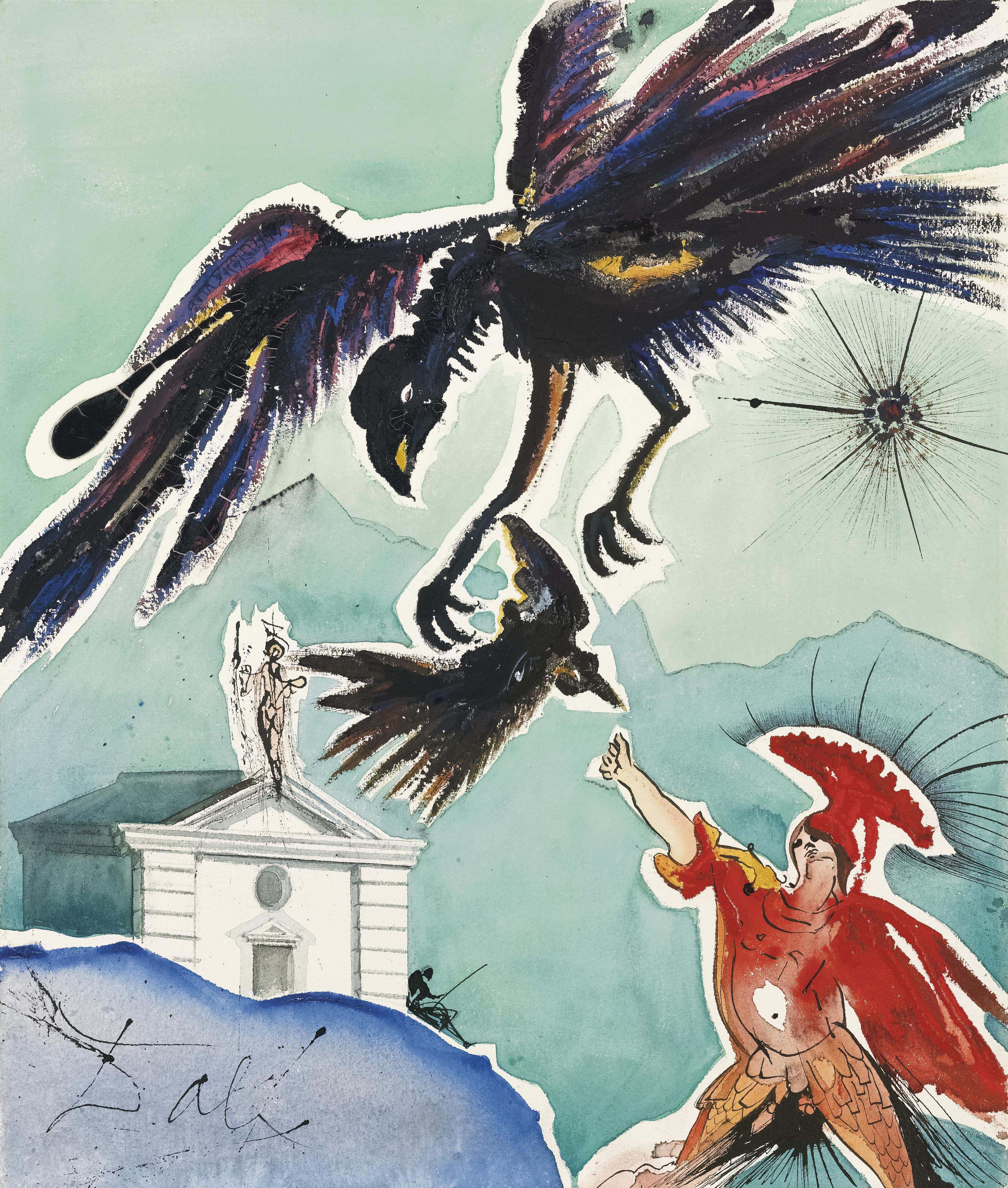 Salvador Dalí (1904-1989) , Agamemnon et Clytemnestre | Christie's