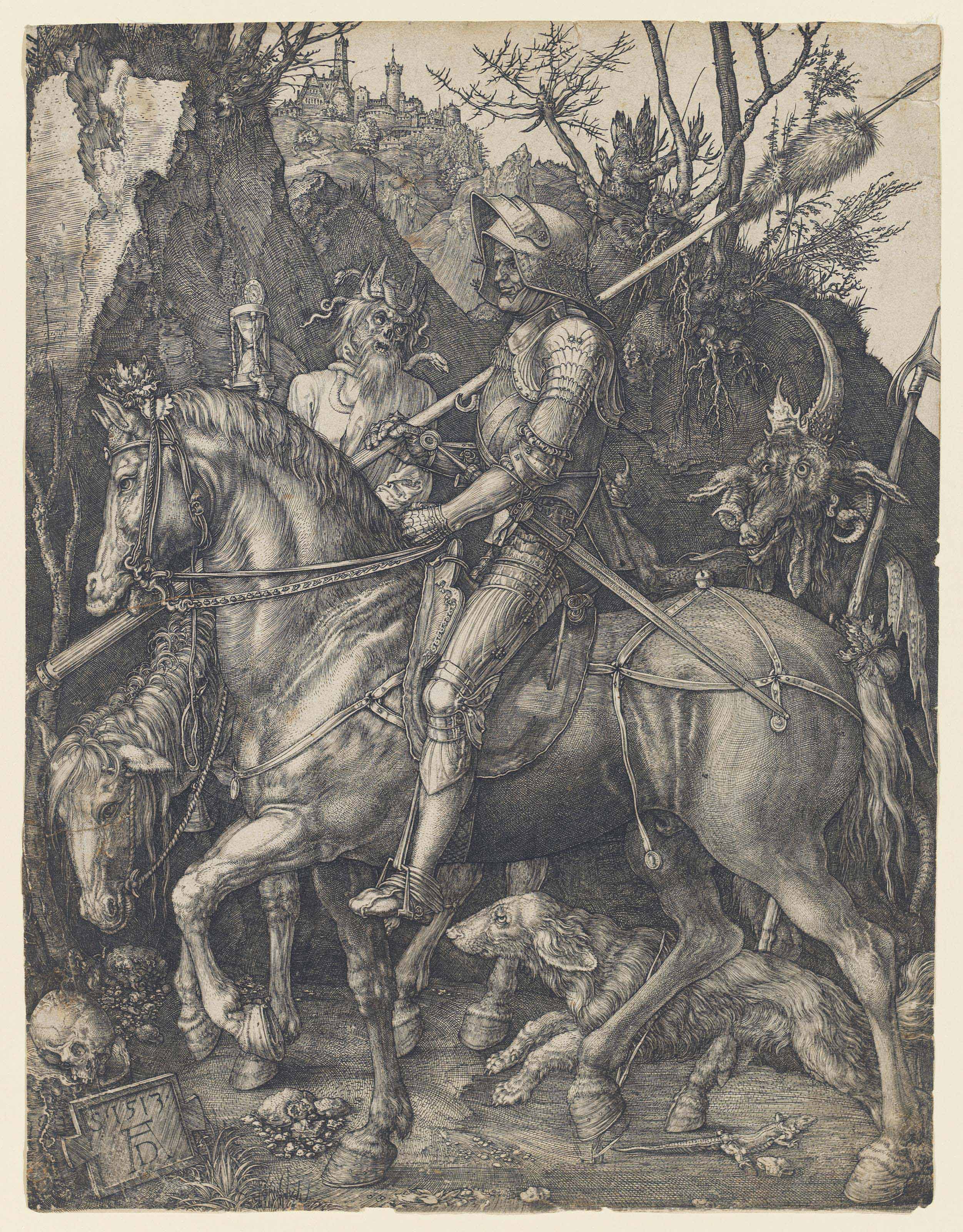 Knight, Death and the Devil (B. 98; M., Holl. 74; S.M.S. 69) 
