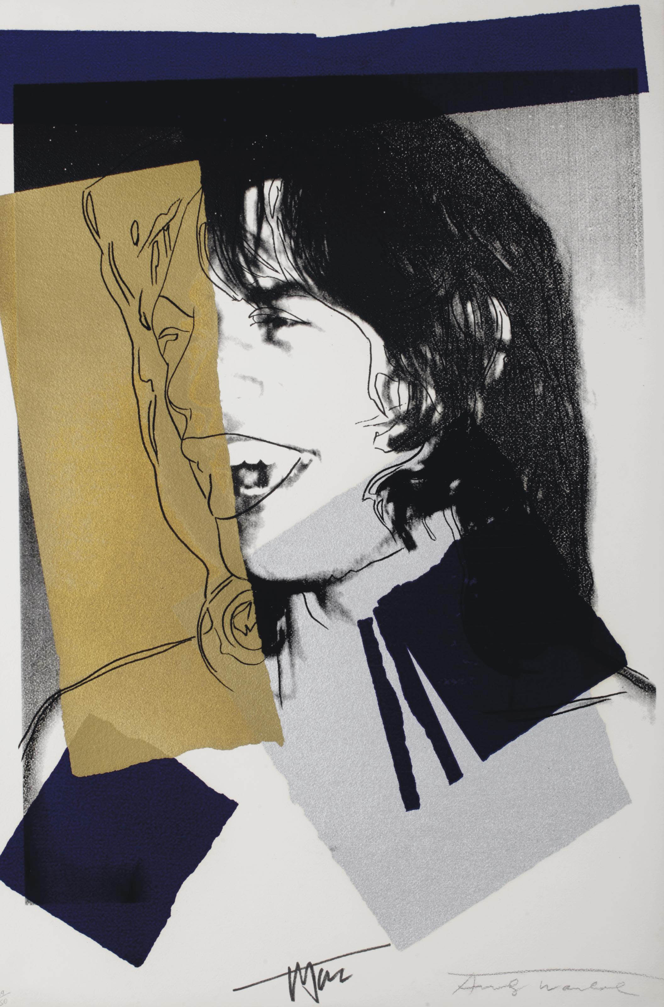 Andy Warhol , Mick Jagger (F. & S. II.142) Christie's