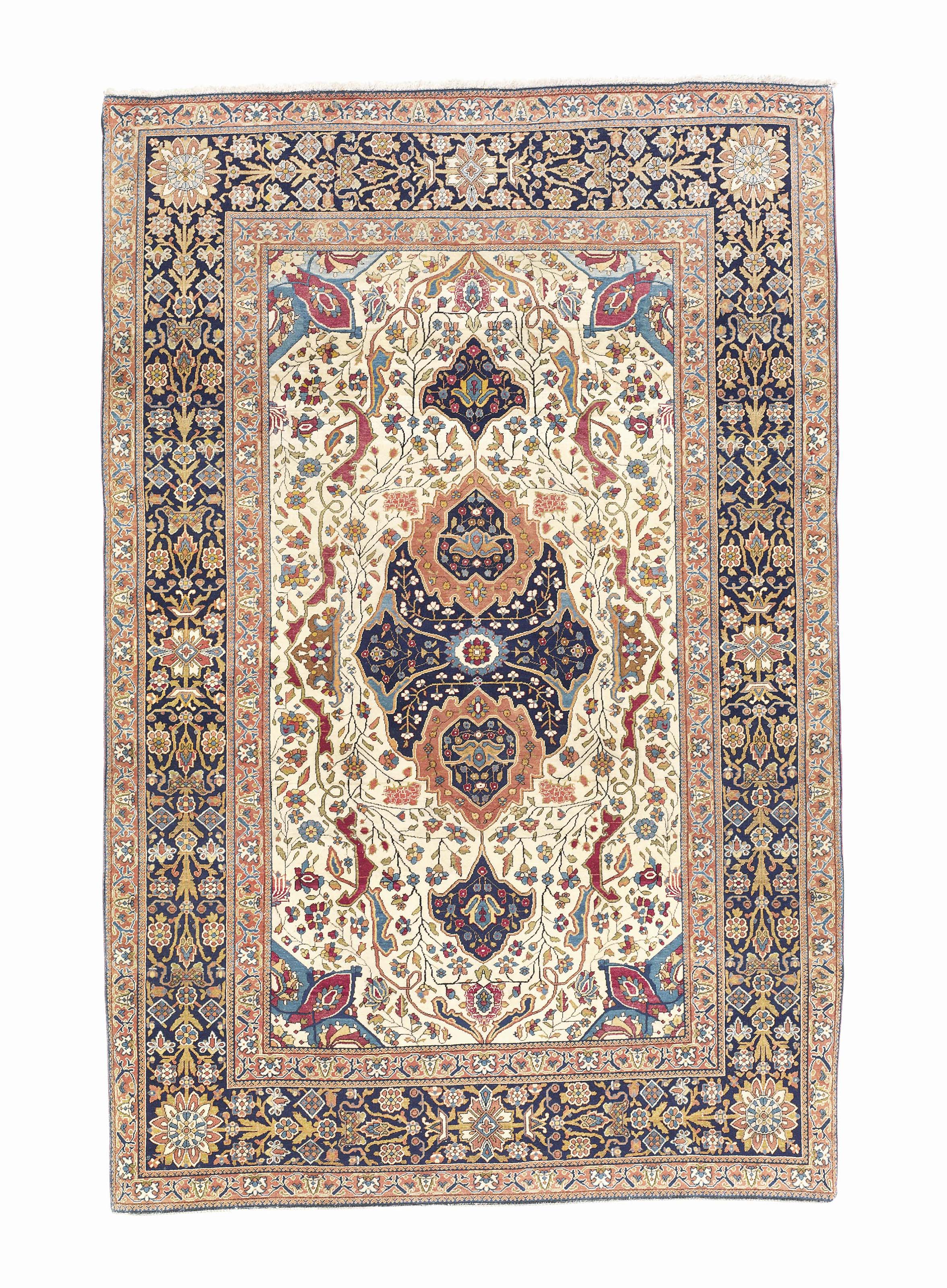 A KASHAN 'MOHTASHAM' RUG