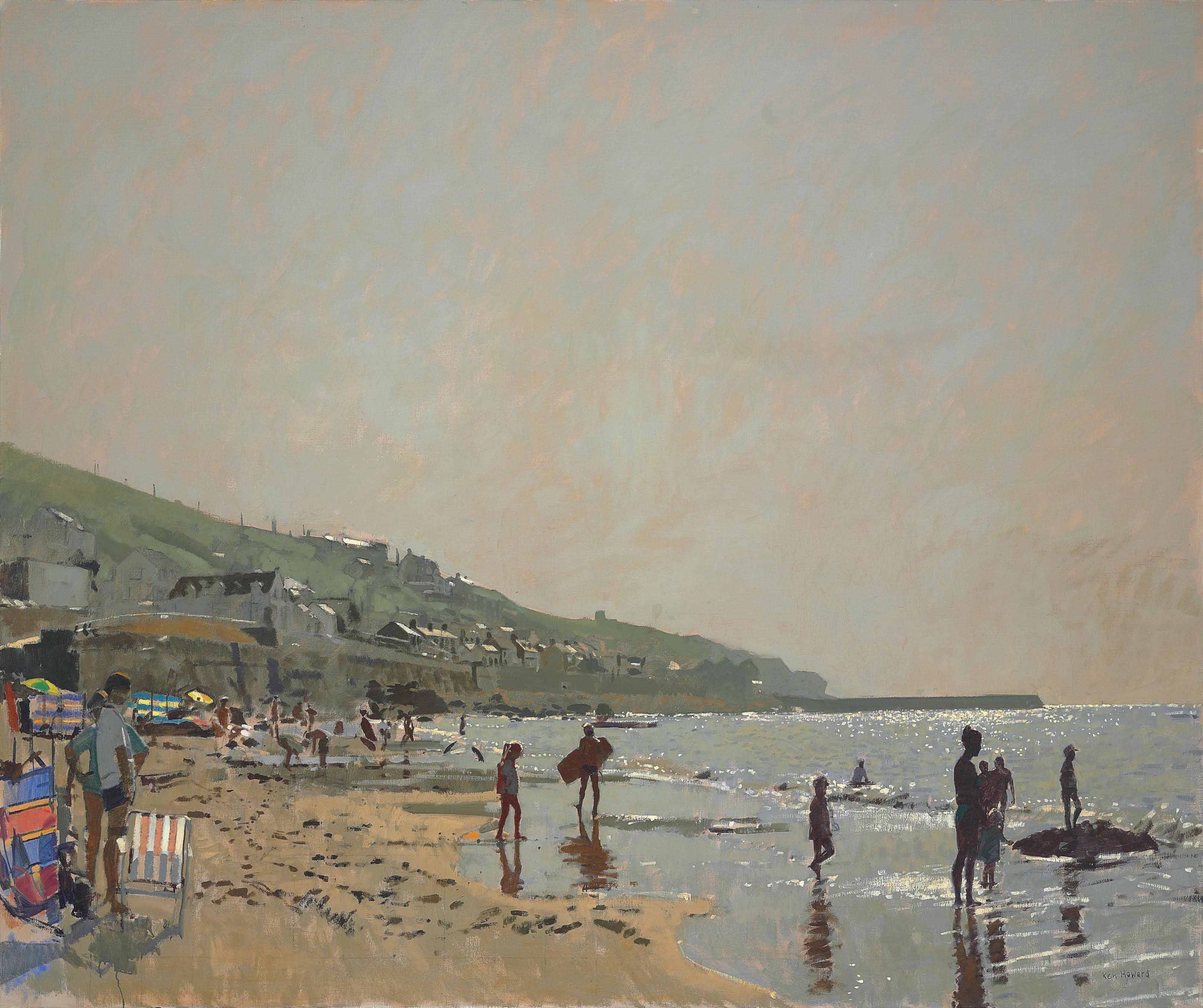 Ken Howard, R.A. (b. 1932) , The Summer of 95, Sennen ...