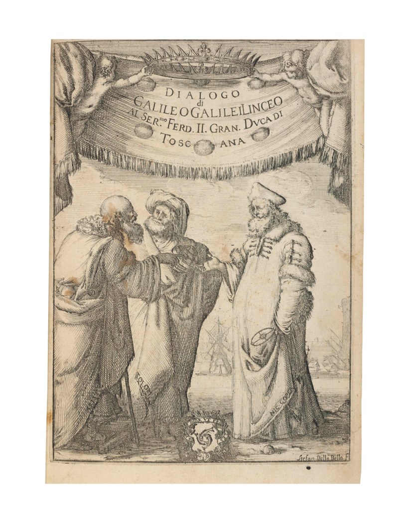 GALILEI, Galileo (15641642). Dialogo... sopra i due massimi sistemi del mondo Tolemaico, e