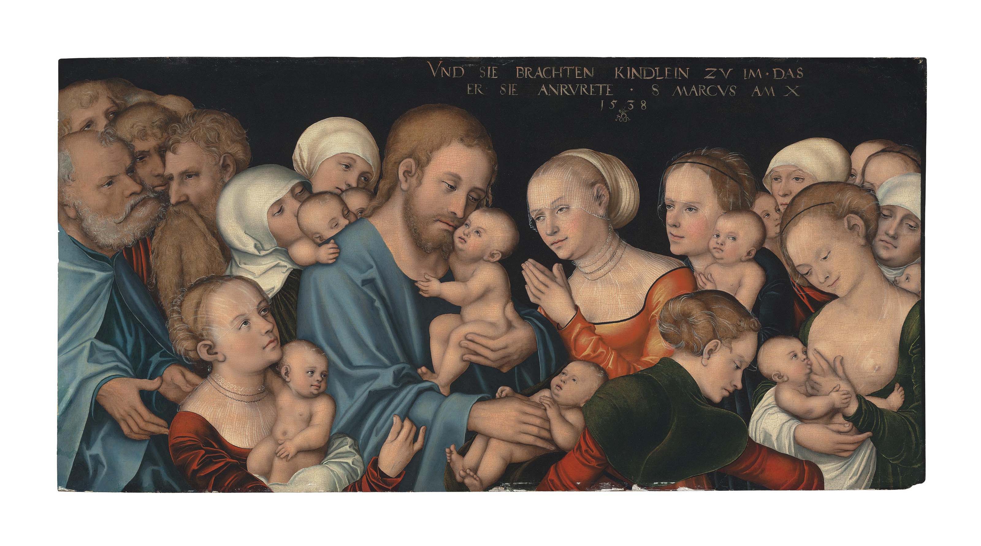 Lucas Cranach I Kronach 1472 1553 Weimar Suffer The Little