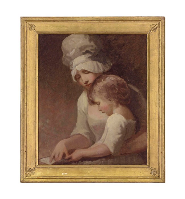 George Romney (Dalton-in-Furness 1734-1802 Kendal) , Portrait of a lady ...