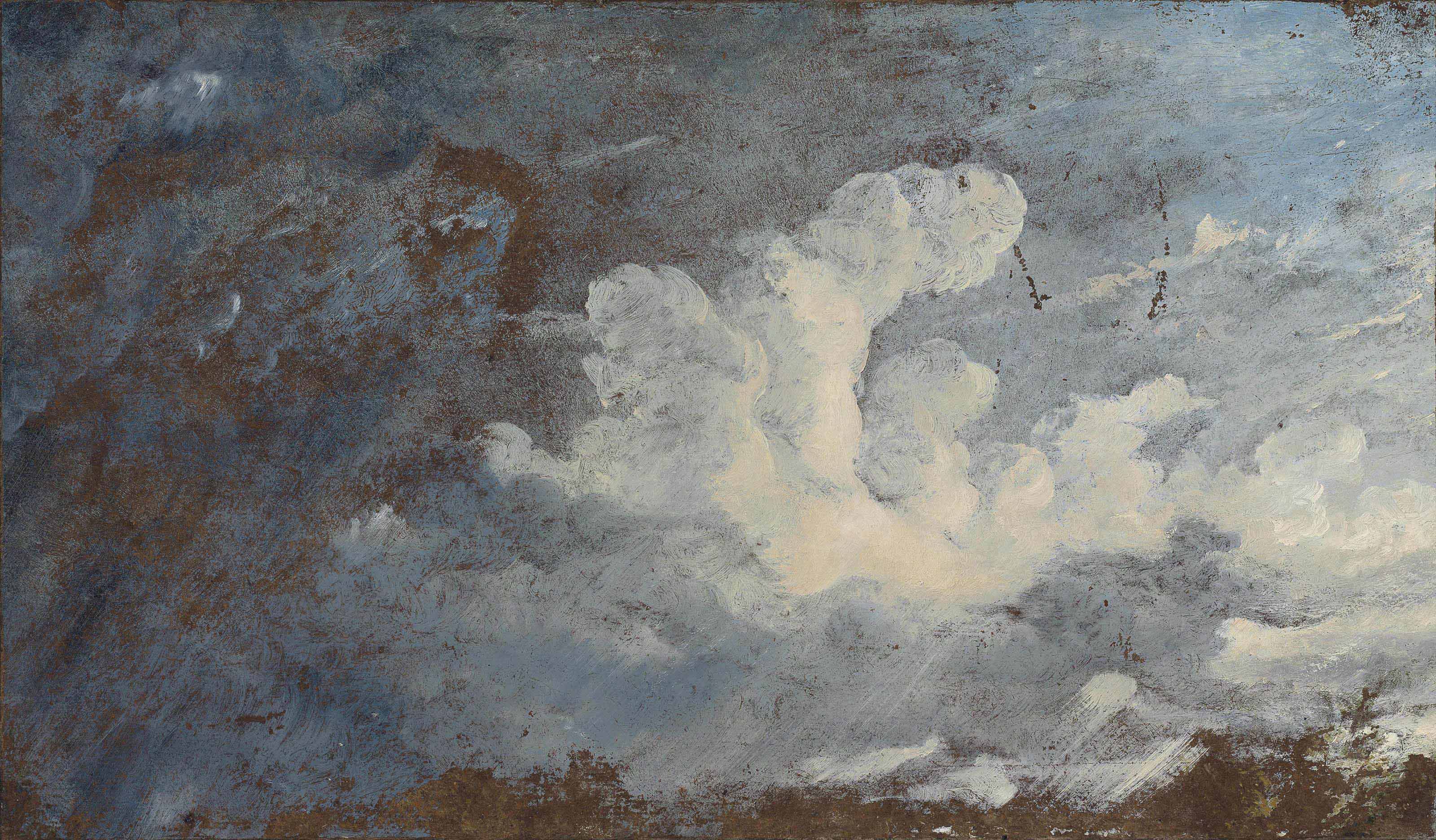 Storm clouds over Hampstead 
