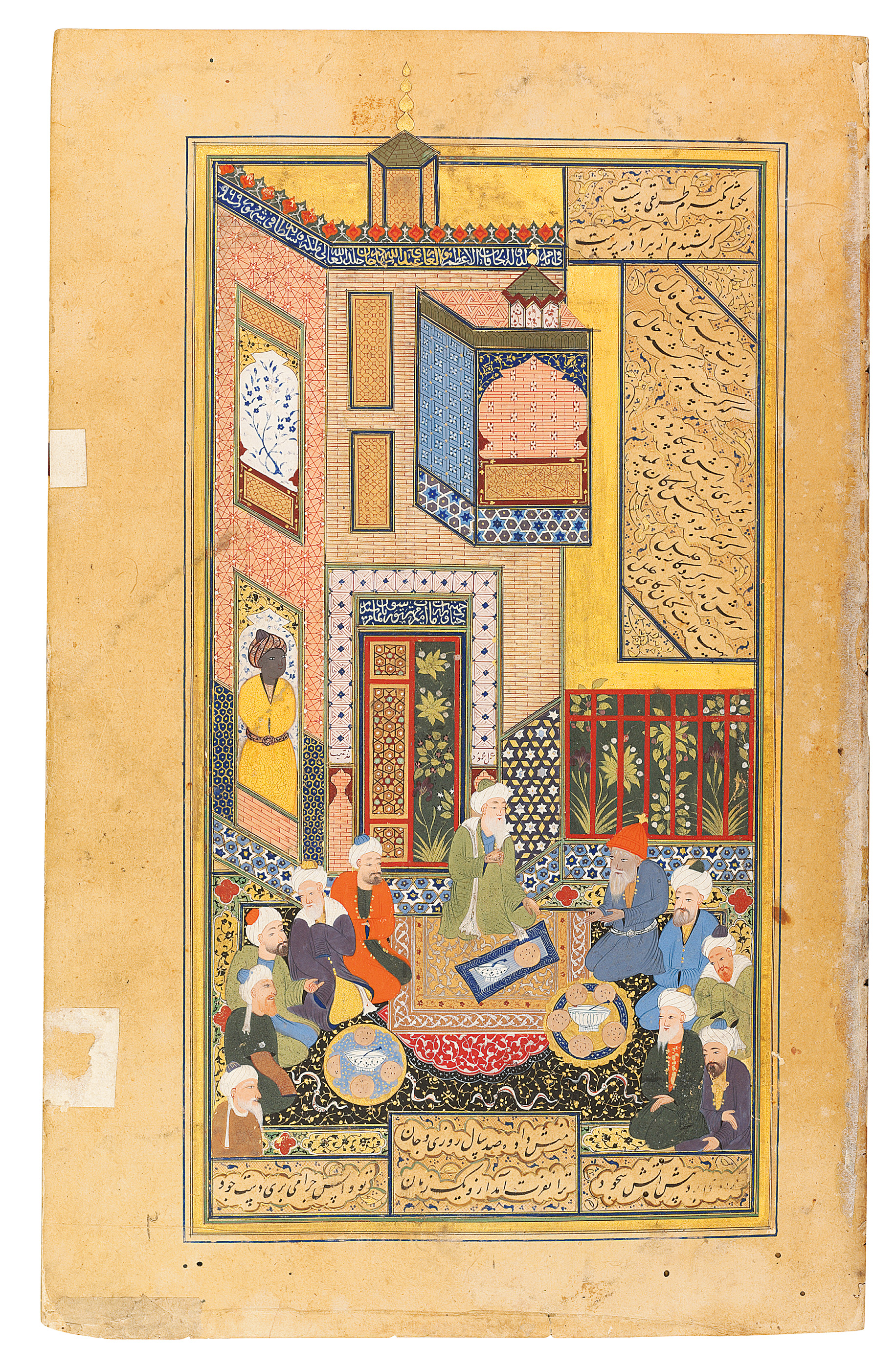 SHEIKH MUSLIH ALDIN SA'DI (D. AH 691/1292 AD) BUSTAN , MADE FOR