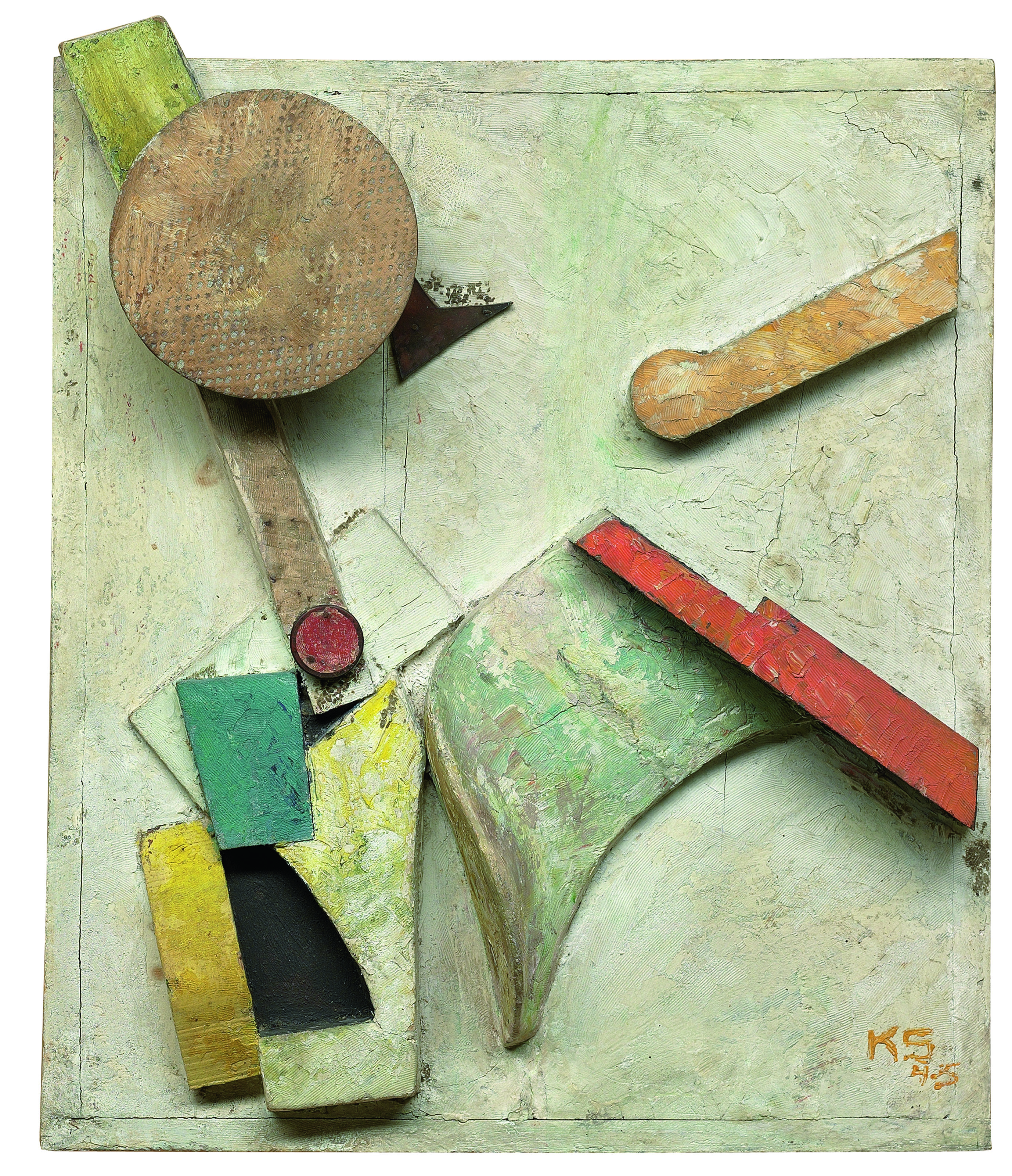 Kurt Schwitters (18871948) , Ohne Titel (Schweres Relief