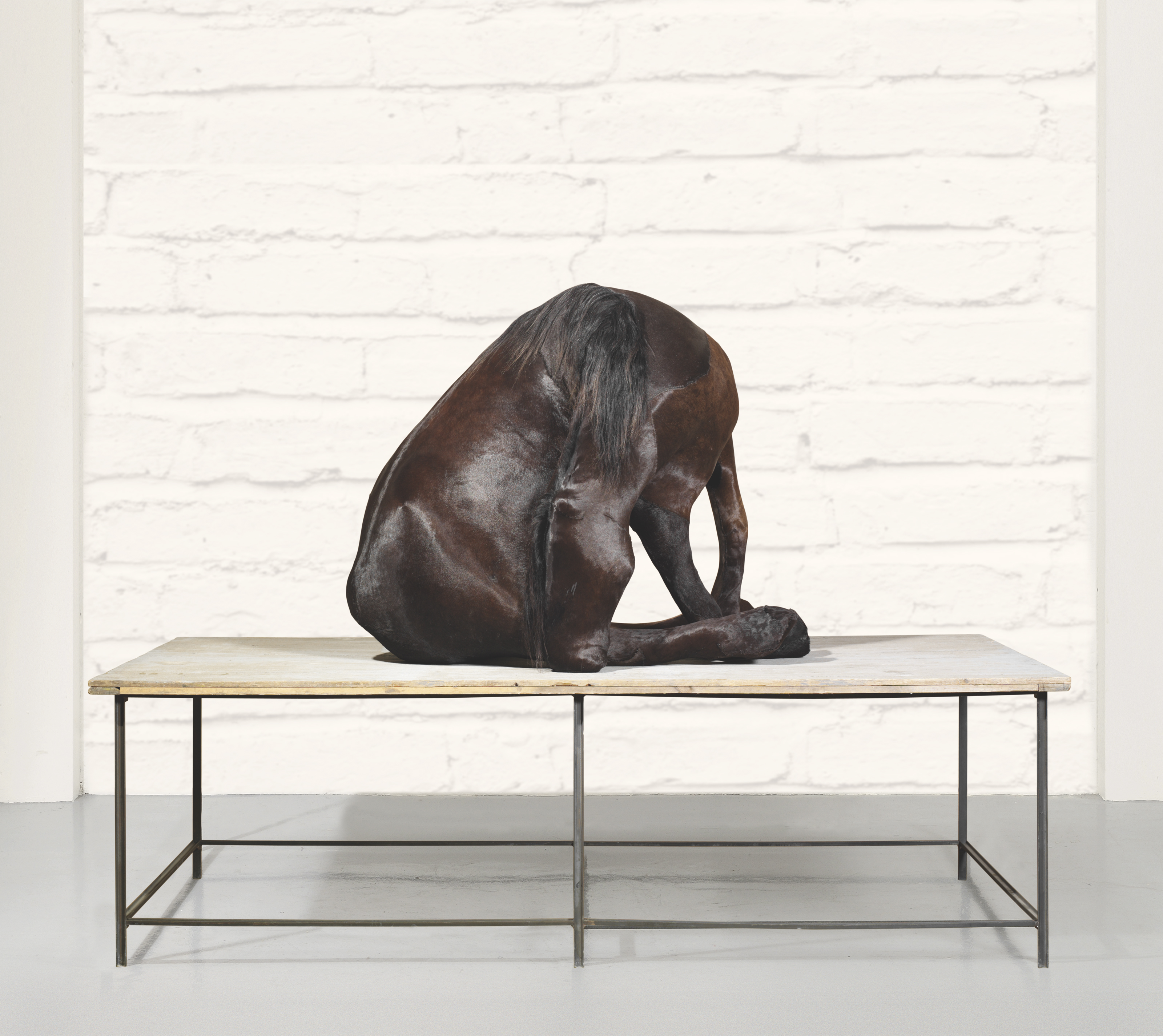 Berlinde de Bruyckere (b. 1964) , K 36 (The Black Horse) | Christie's