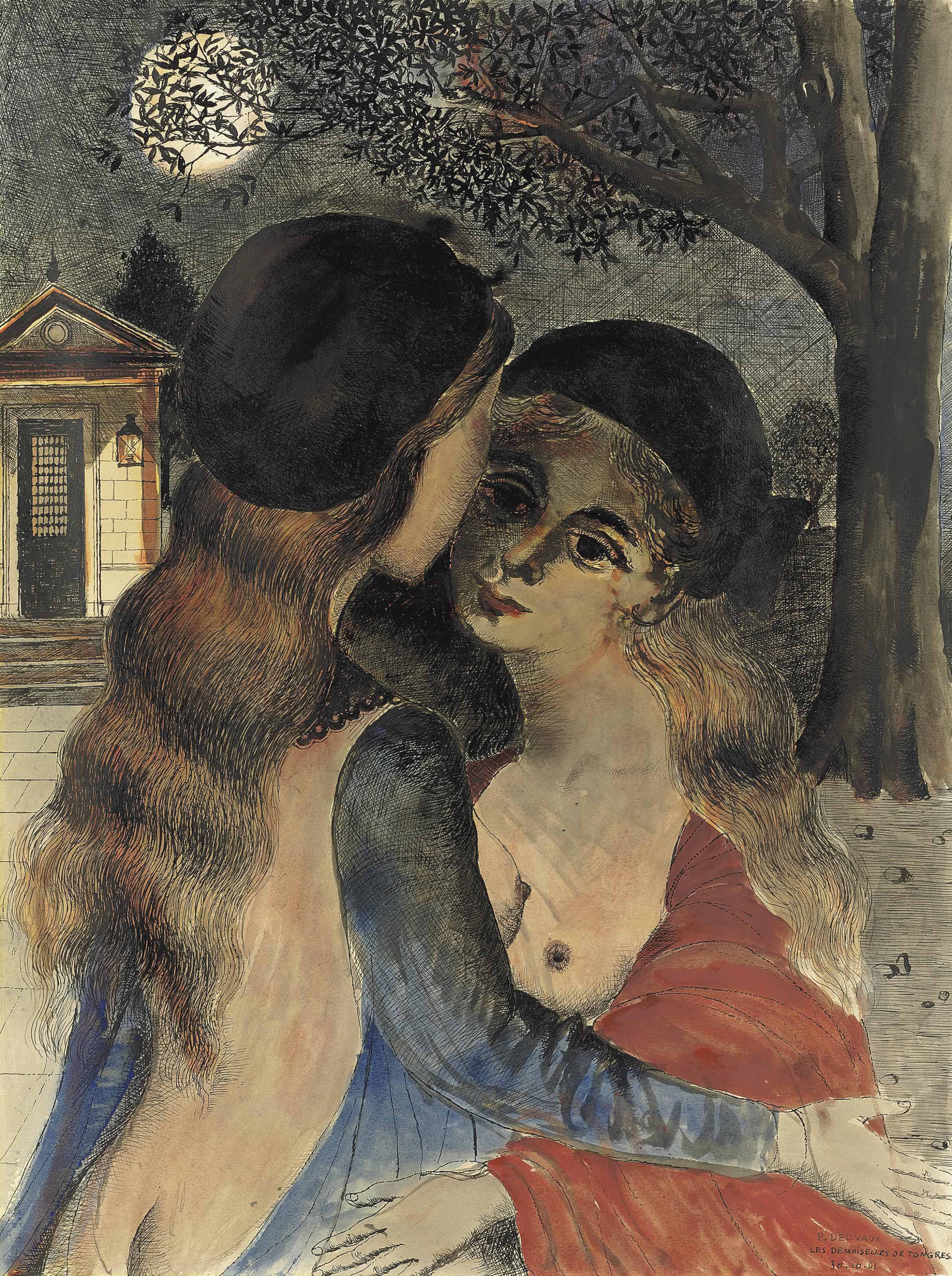 Художник поль дельво картины