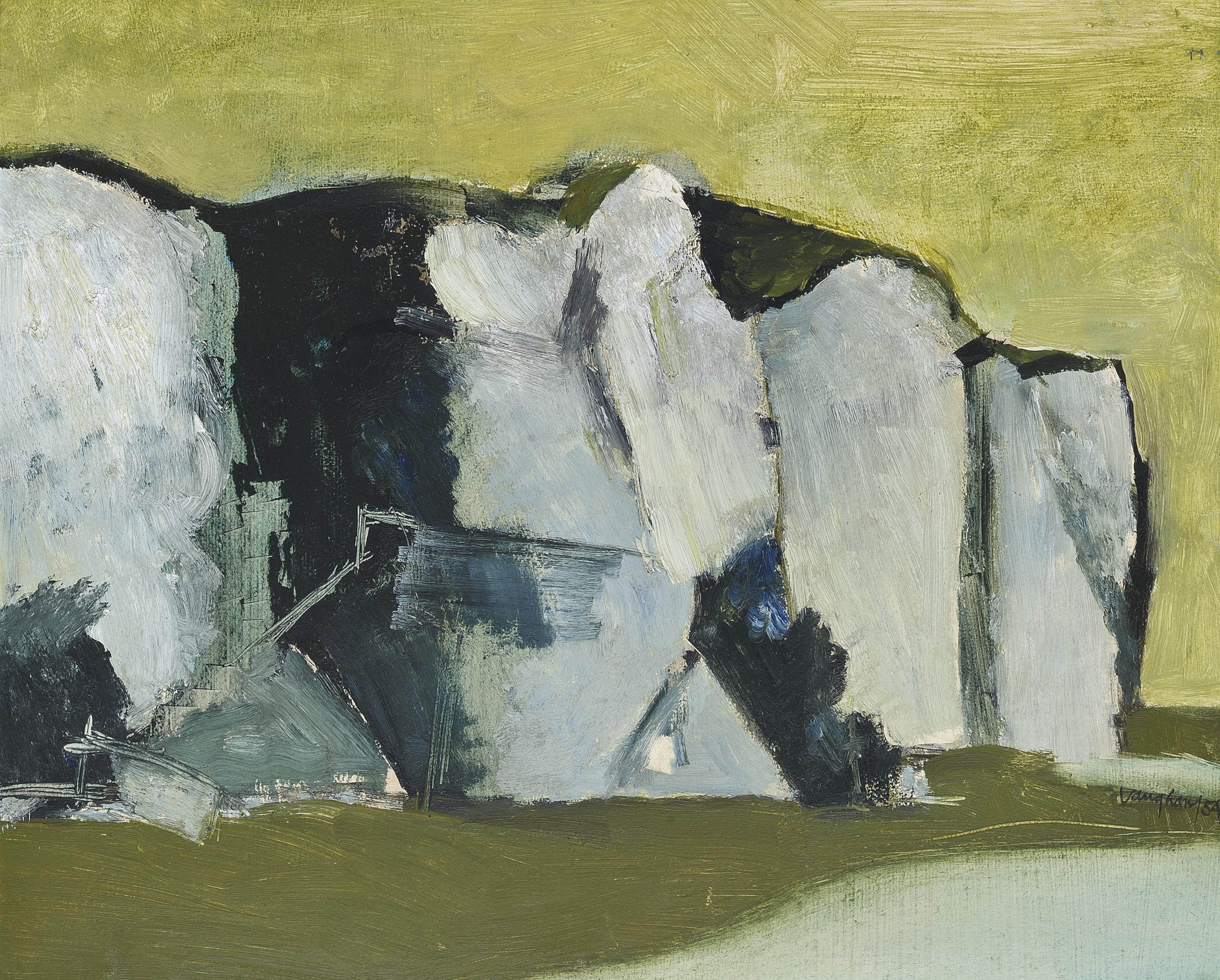 Keith Vaughan (19121977) , Cliffs near Newhaven Christie's
