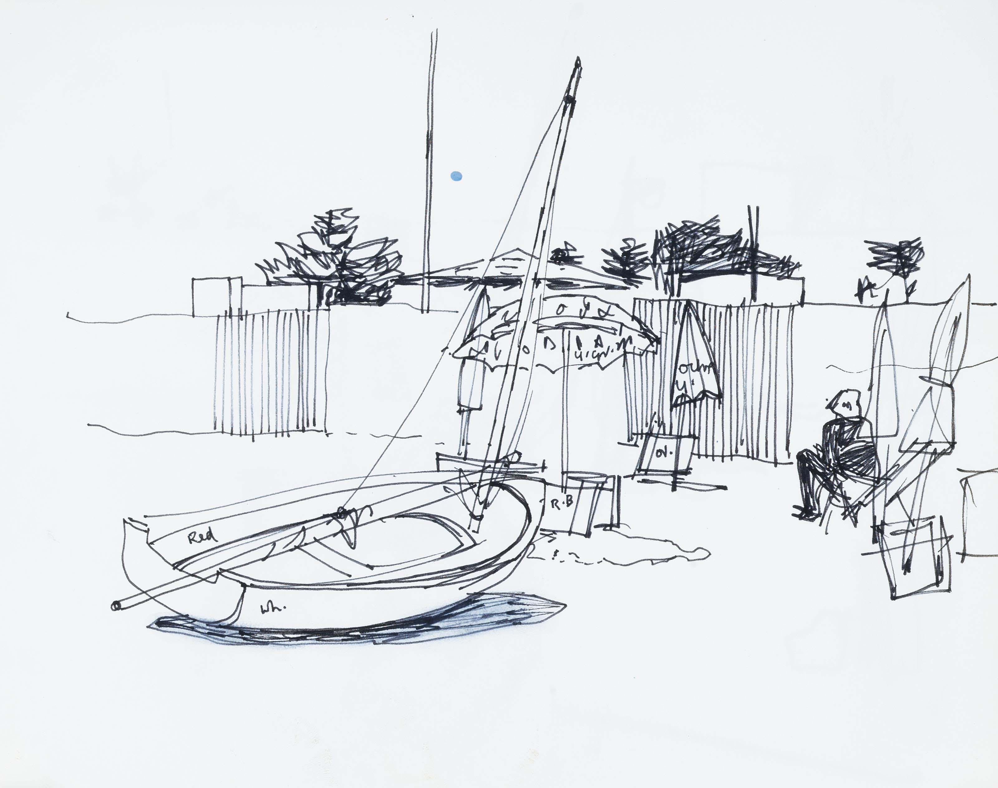 Alberto Morrocco Rsa Rsw 1917 1998 Sketch Book