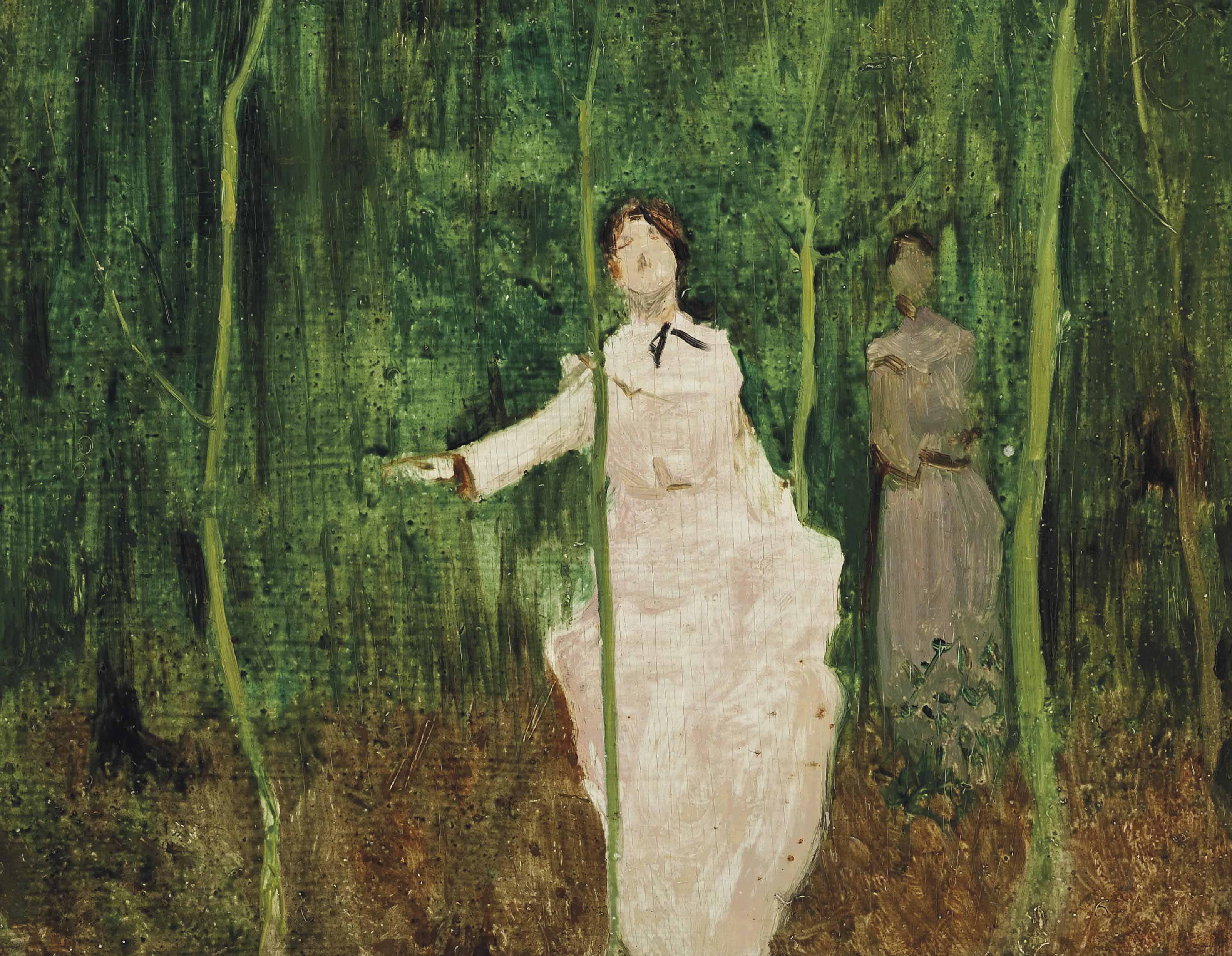 Ladies in a wood 
